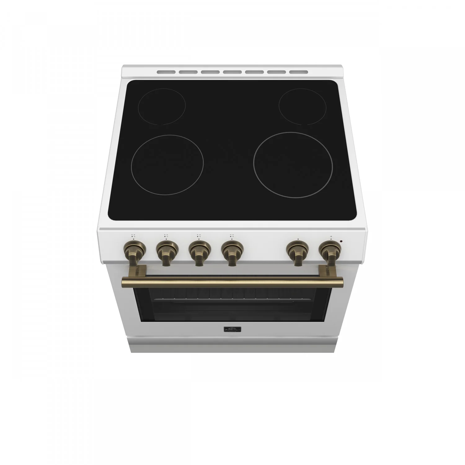 Forno Leonardo White Slide-In Electric Range (5.0 Cu. Ft.) - FFSEL6022-30WHT - Image 5