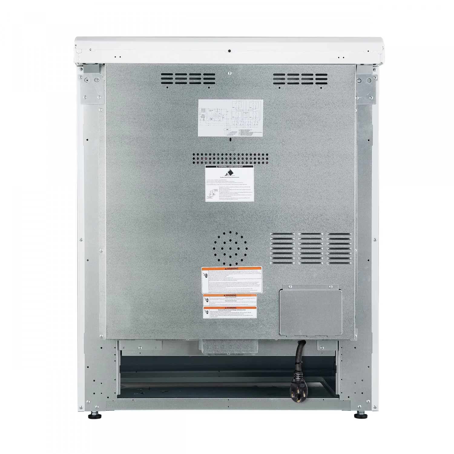 Forno Leonardo White Slide-In Electric Range (5.0 Cu. Ft.) - FFSEL6022-30WHT - Image 6