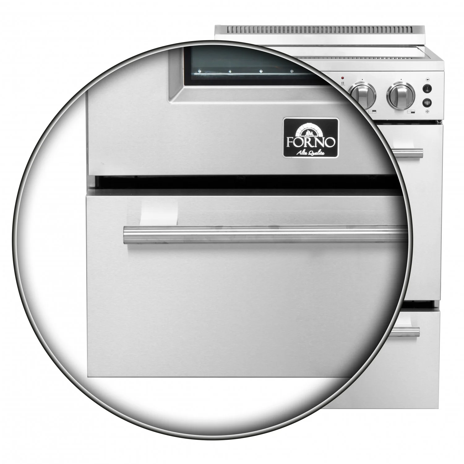 Forno Loiano 24" Stainless Steel Freestanding Electric Range (2.3 Cu. Ft.) - FFSEL6099-24 - Image 17