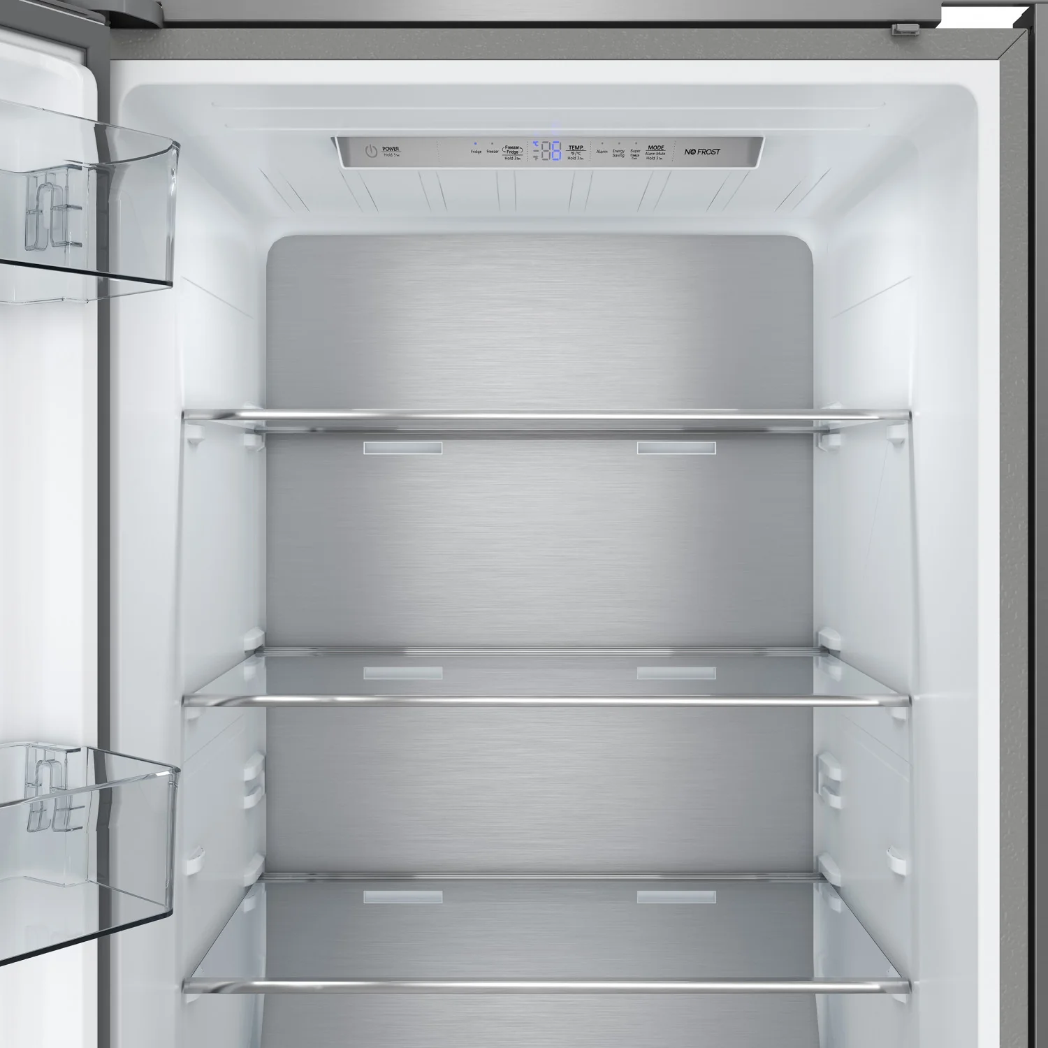 Forno Maderno 28" Stainless Steel Built-in Convertible Refrigerator/Freezer with Left Swing Door (13.6 Cu. Ft.) - FFFFD1722-32LSG - Image 3