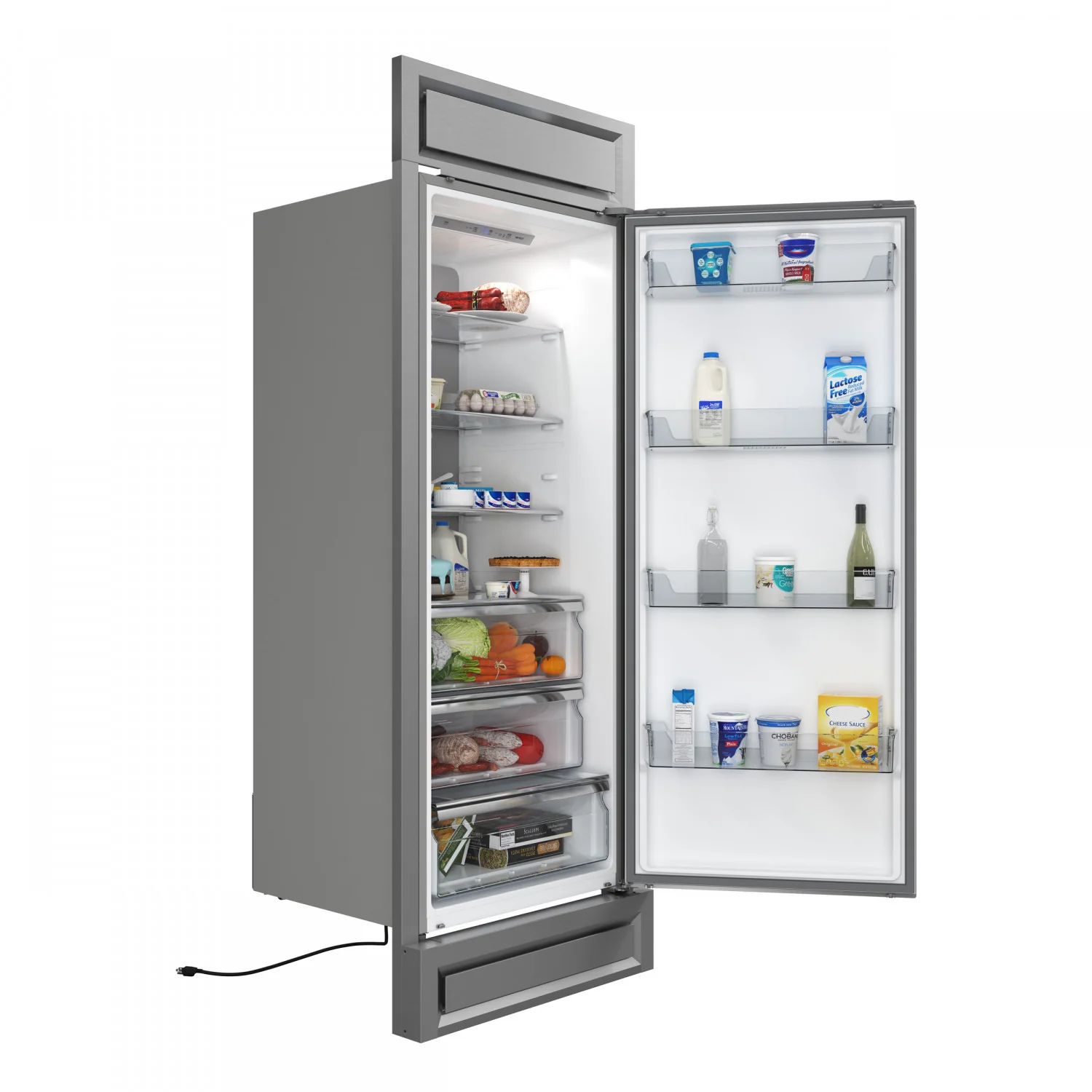 Forno Maderno 28" Stainless Steel Built-In Convertible Refrigerator/Freezer with Right Swing Door (13.6 Cu. Ft.) - FFFFD1722-32RS - Image 5