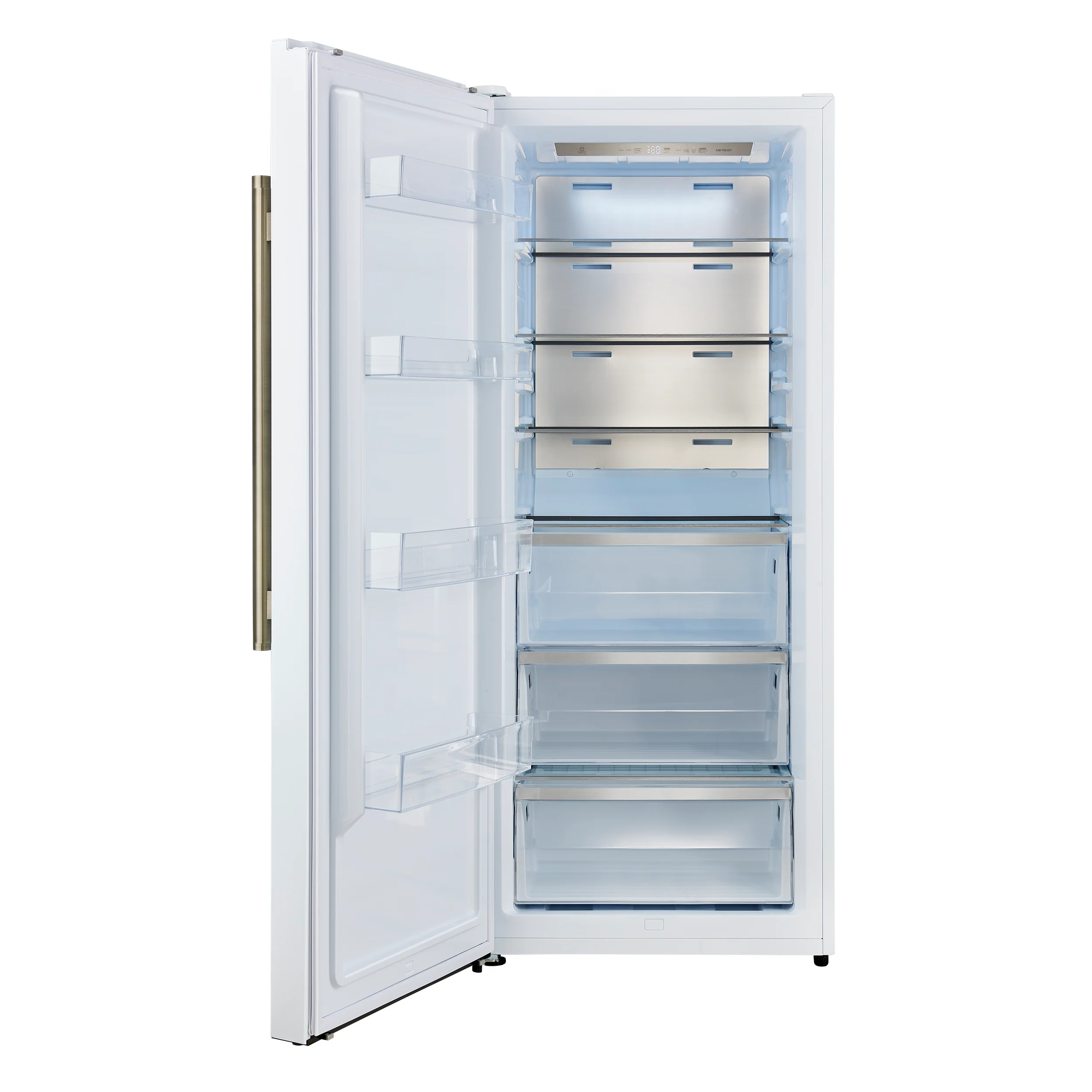Forno Maderno 28" White Convertible Refrigerator/Freezer with Left Swing Door (13.6 Cu. Ft.) - FFFFD1722-28WHT-LS - Image 4