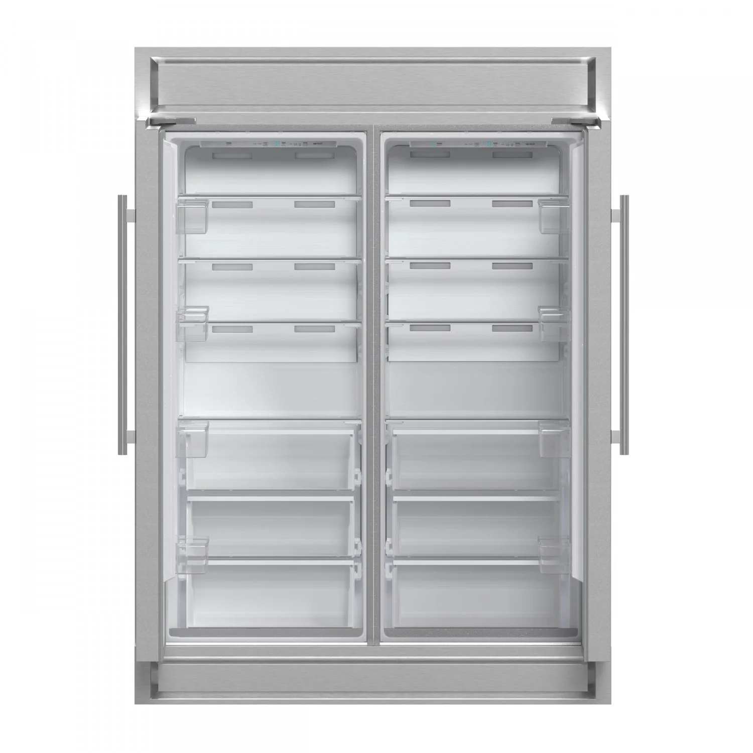 Forno Maderno 60" Stainless Steel 2-piece Built-In Convertible Refrigerator/Freezer (27.2 Cu. Ft.) - FFFFD1722-60S - Image 2