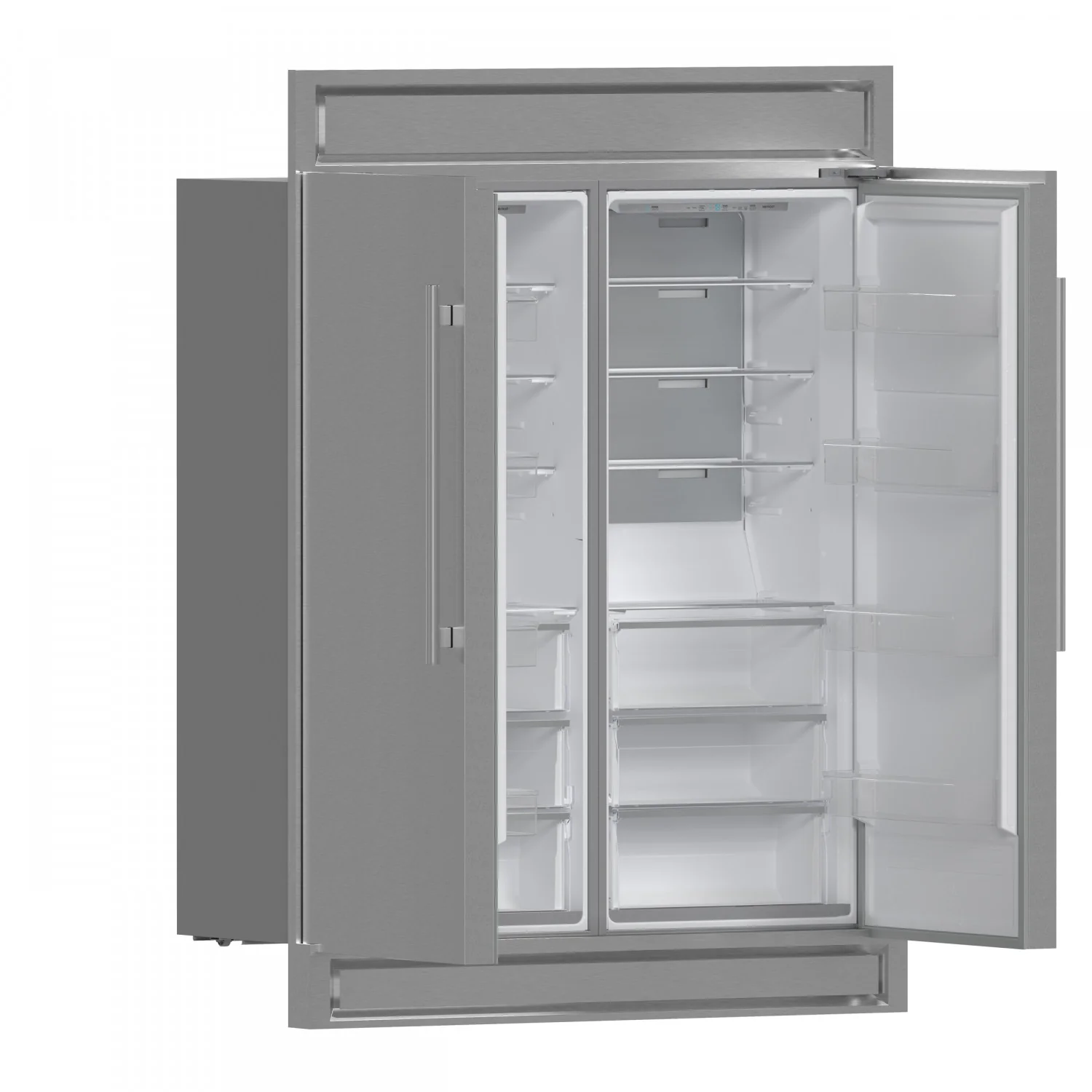 Forno Maderno 60" Stainless Steel 2-piece Built-In Convertible Refrigerator/Freezer (27.2 Cu. Ft.) - FFFFD1722-60S - Image 5
