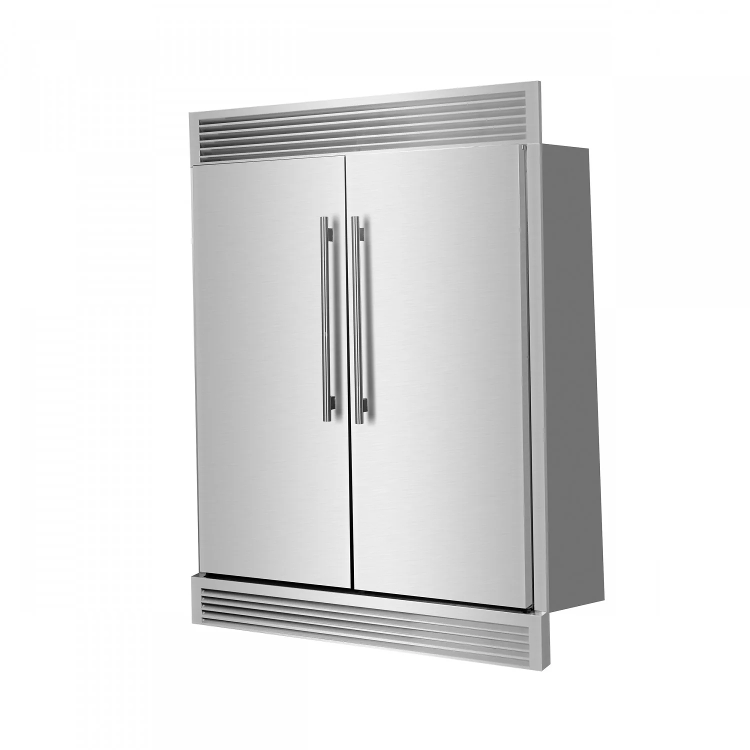 Forno Maderno 60" Stainless Steel 2-piece Built-in Convertible Refrigerator/Freezer (27.2 Cu. Ft.) - FFFFD1722-60SG - Image 3