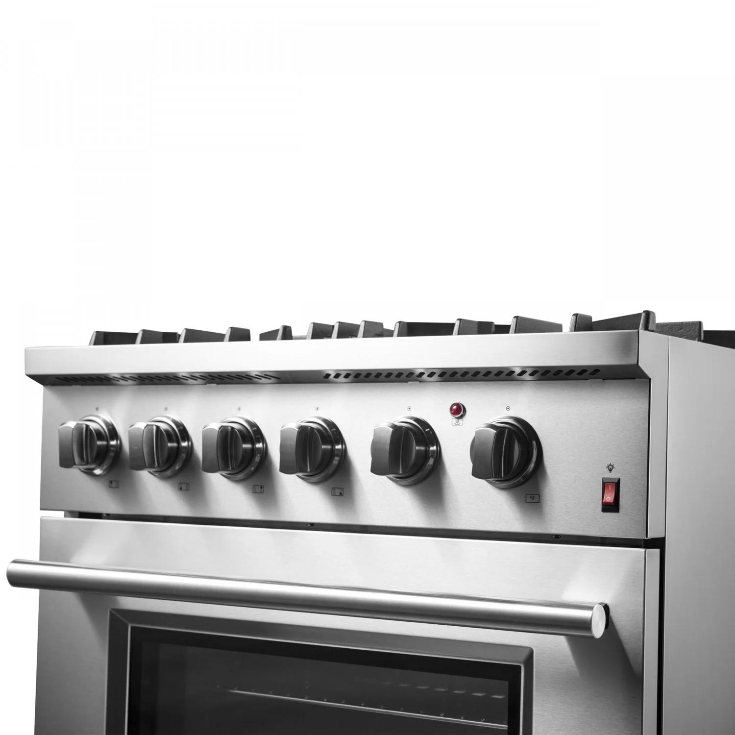 Forno Marco 30" Stainless Steel Dual Fuel Range with True Convection (4.32 Cu. Ft.) - FFSGS6197-30 - Image 12