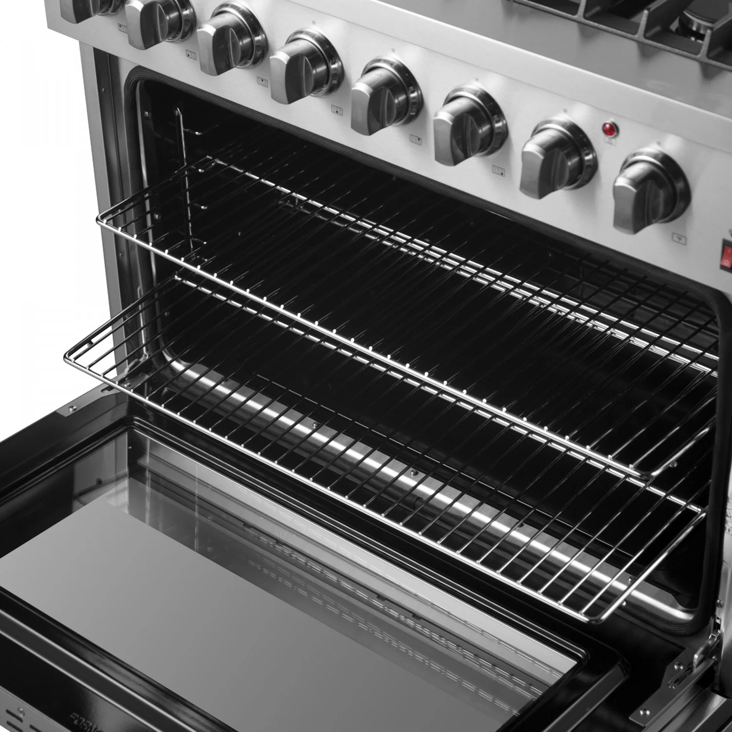 Forno Marco 36" Stainless Steel Dual Fuel Range with True Convection (5.36 Cu. Ft.) - FFSGS6197-36 - Image 17