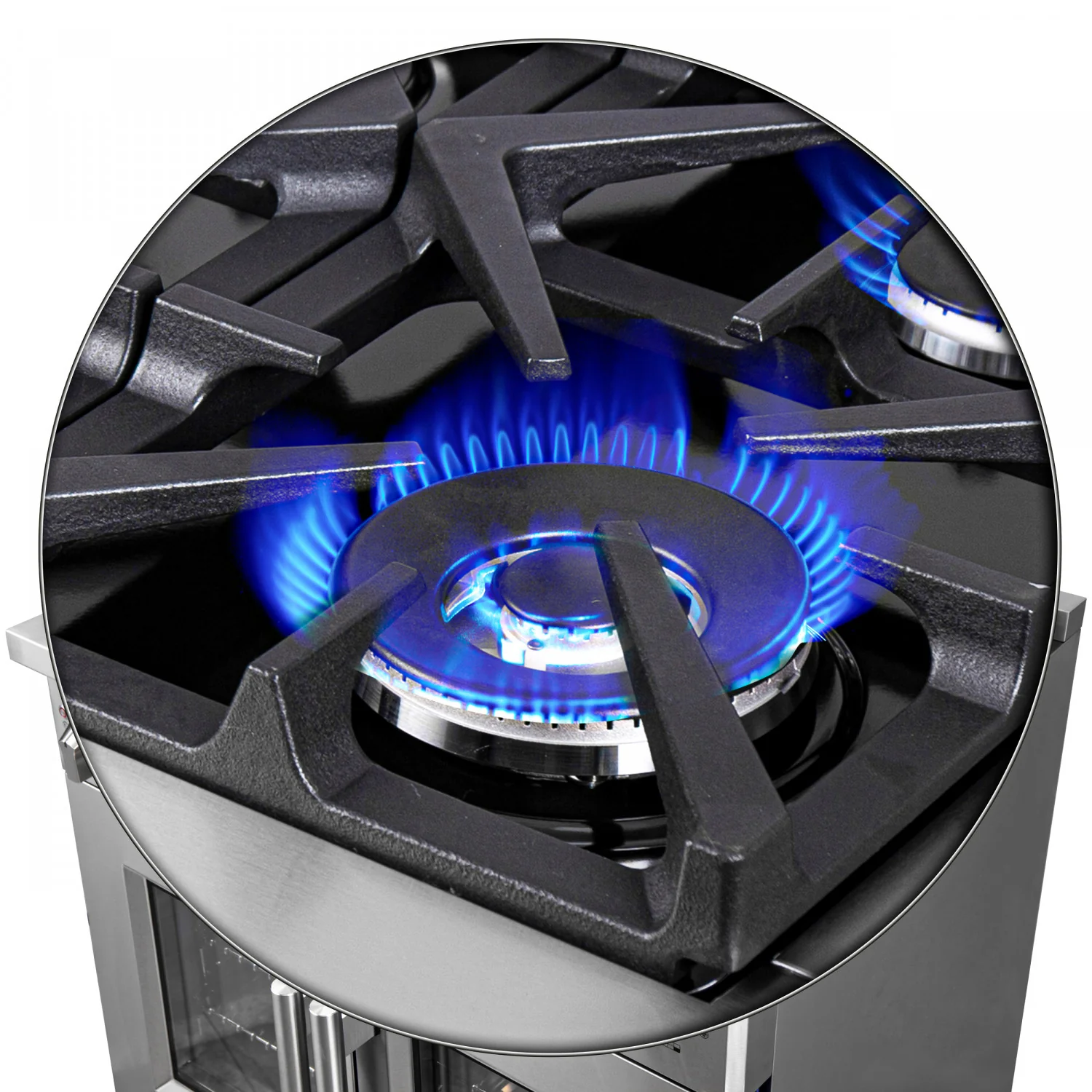 Forno Massimo 36" Stainless Steel French Door Freestanding Gas Range (5.36 Cu. Ft.) - FFSGS6439-36 - Image 9
