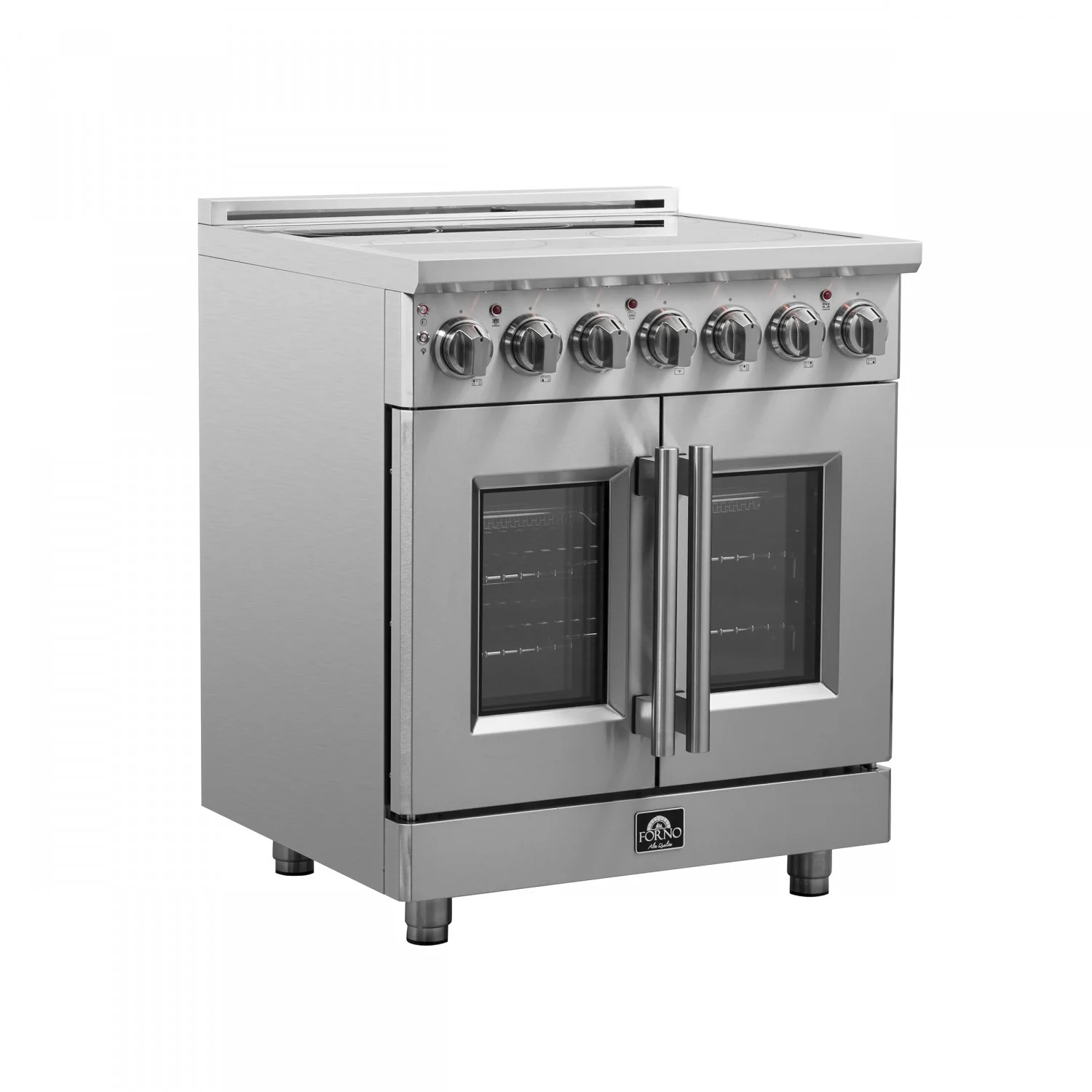 Forno Massimo Stainless Steel Freestanding Electric Range with Air Fryer (4.32 Cu. Ft.) - FFSEL6955-30 - Image 3