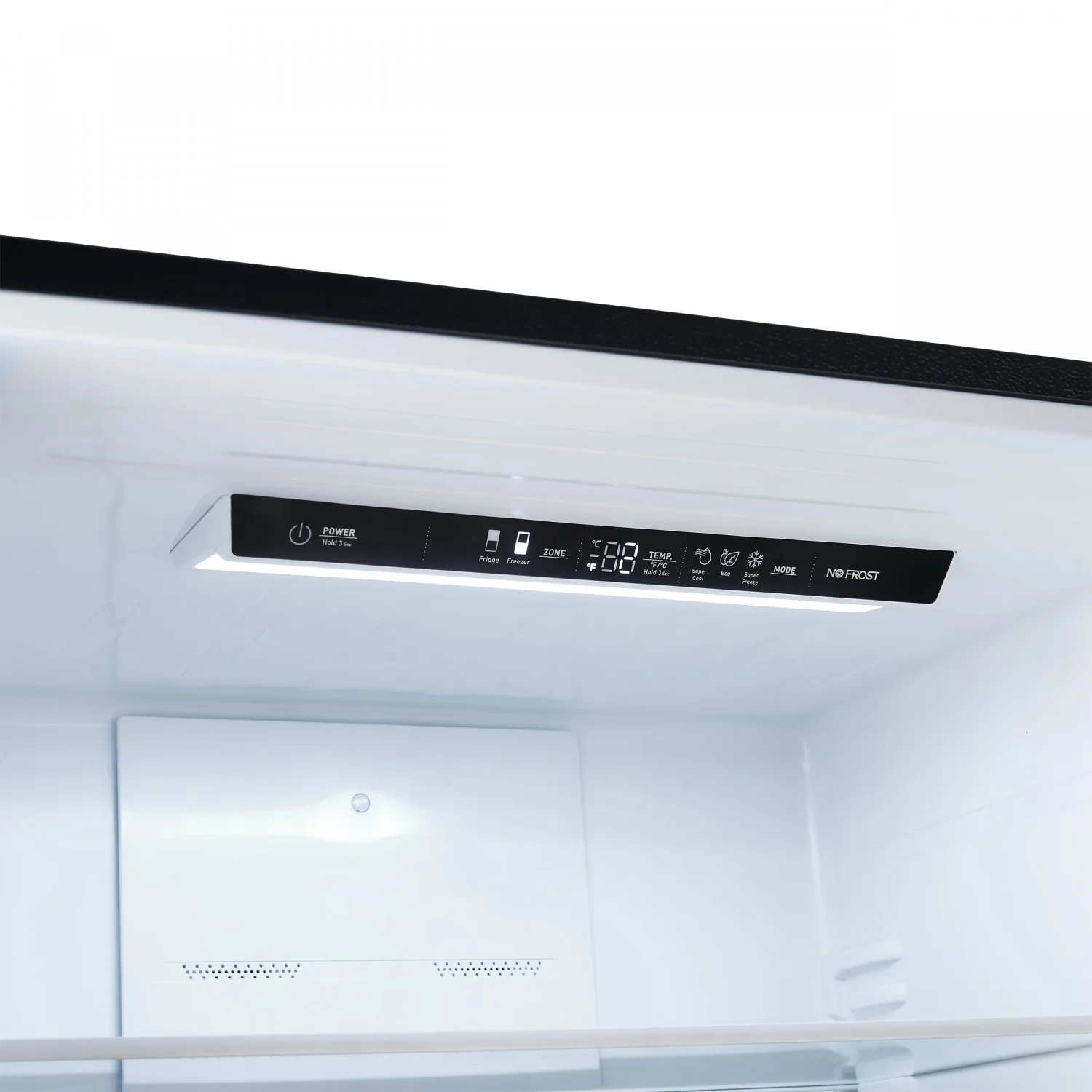 Forno Milano 31" 17.2 Cu.Ft. Black Bottom Freezer Refrigerator with Right Swing Door - FFFFD1785-31BLK - Image 6