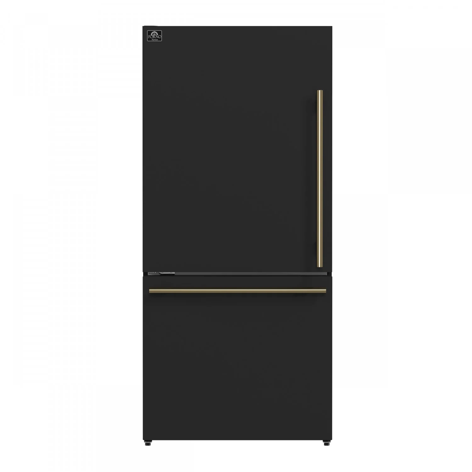 Forno Milano 62" Black 2-piece Freestanding Dual Bottom Freezer Refrigerator (34.4 Cu. Ft.) - FFFFD1787-60BLK - Image 12