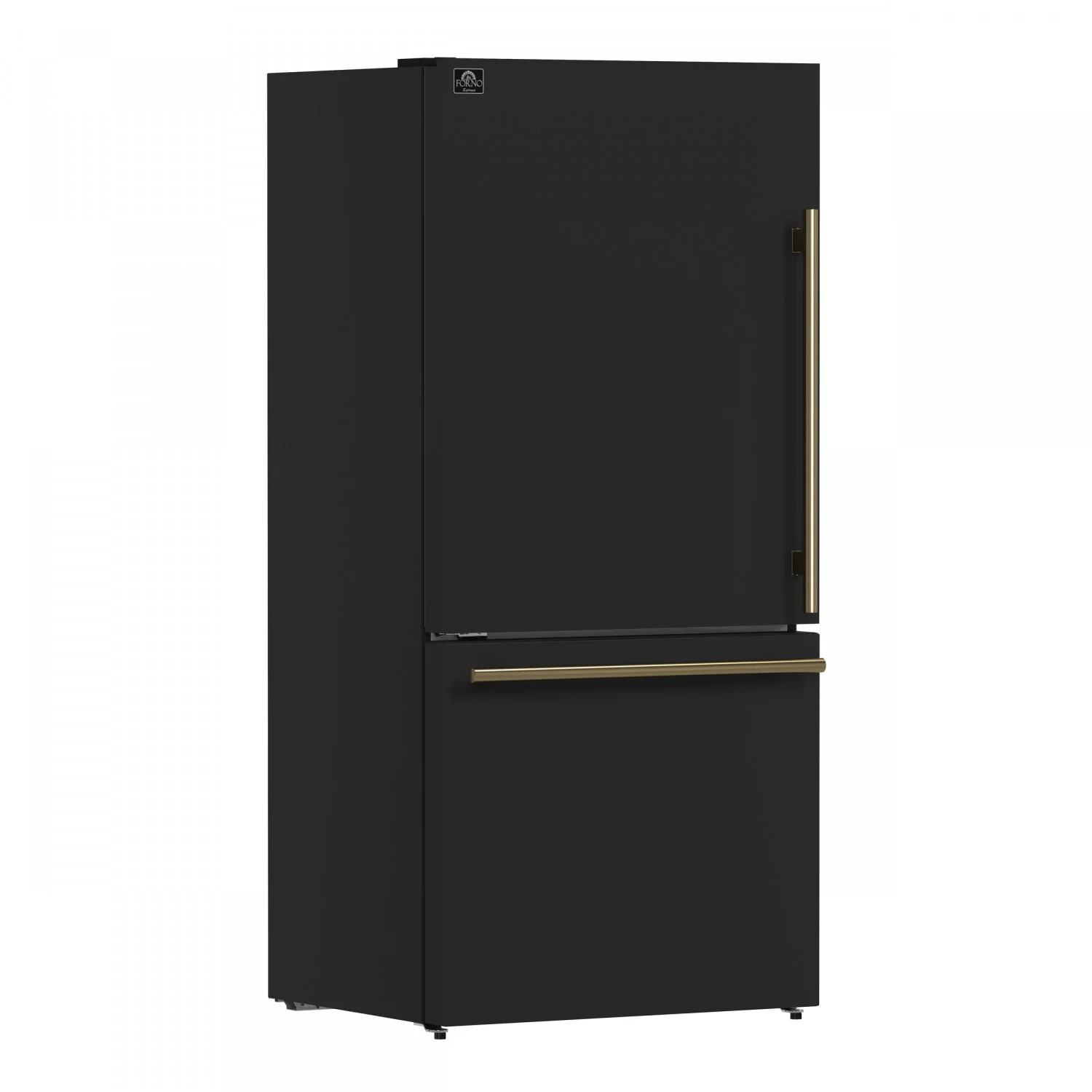 Forno Milano 62" Black 2-piece Freestanding Dual Bottom Freezer Refrigerator (34.4 Cu. Ft.) - FFFFD1787-60BLK - Image 15