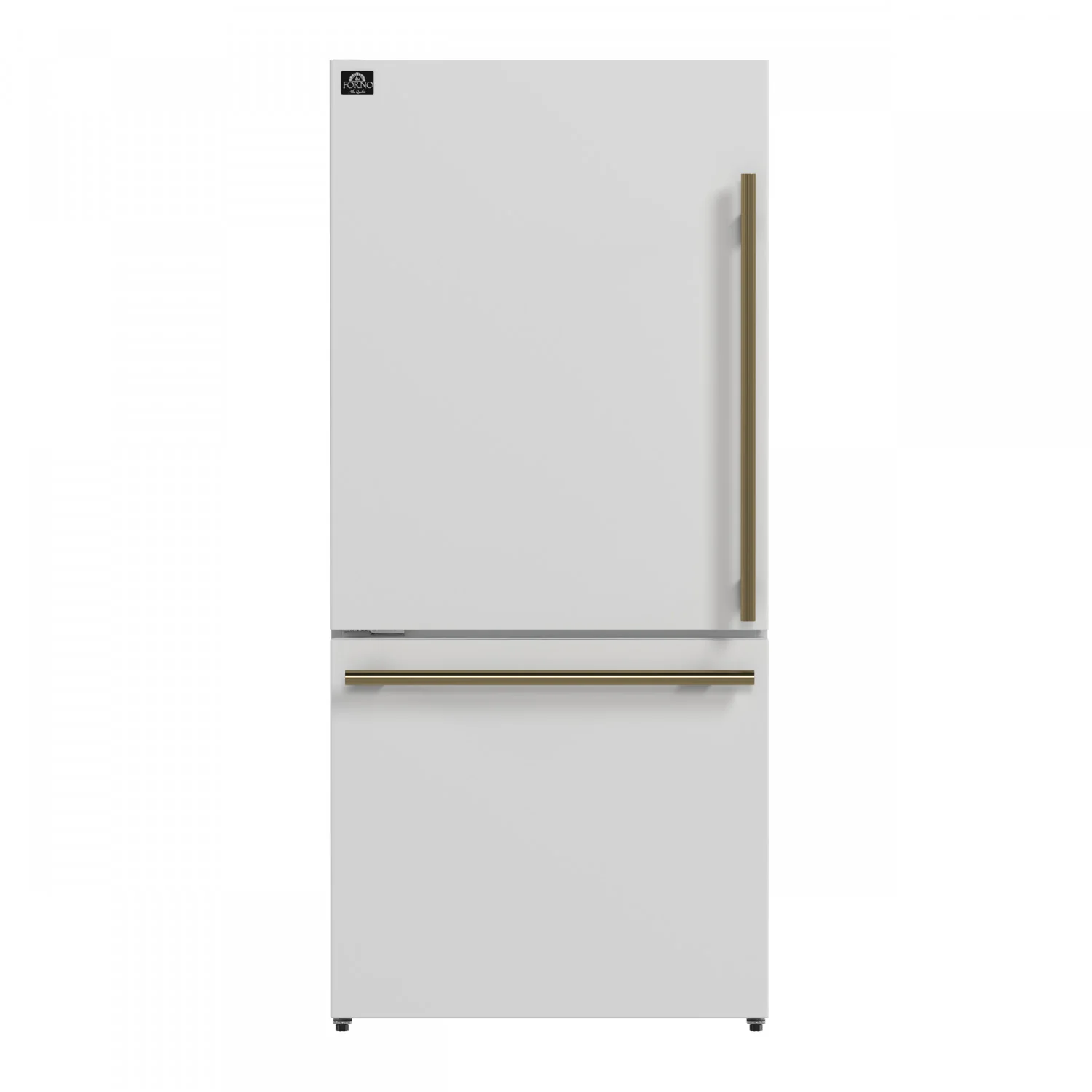 Forno Milano 62" White 2-piece Freestanding Dual Bottom Freezer Refrigerator (34.4 Cu. Ft.) - FFFFD1787-60WHT - Image 13