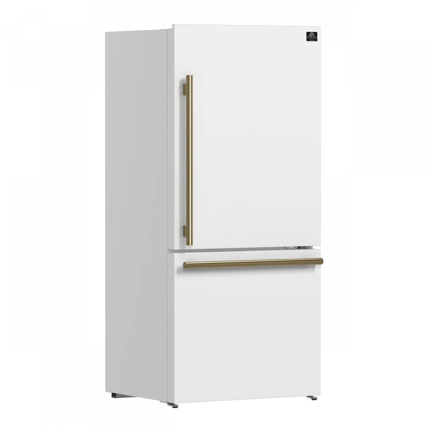Forno Milano 62" White 2-piece Freestanding Dual Bottom Freezer Refrigerator (34.4 Cu. Ft.) - FFFFD1787-60WHT - Image 20