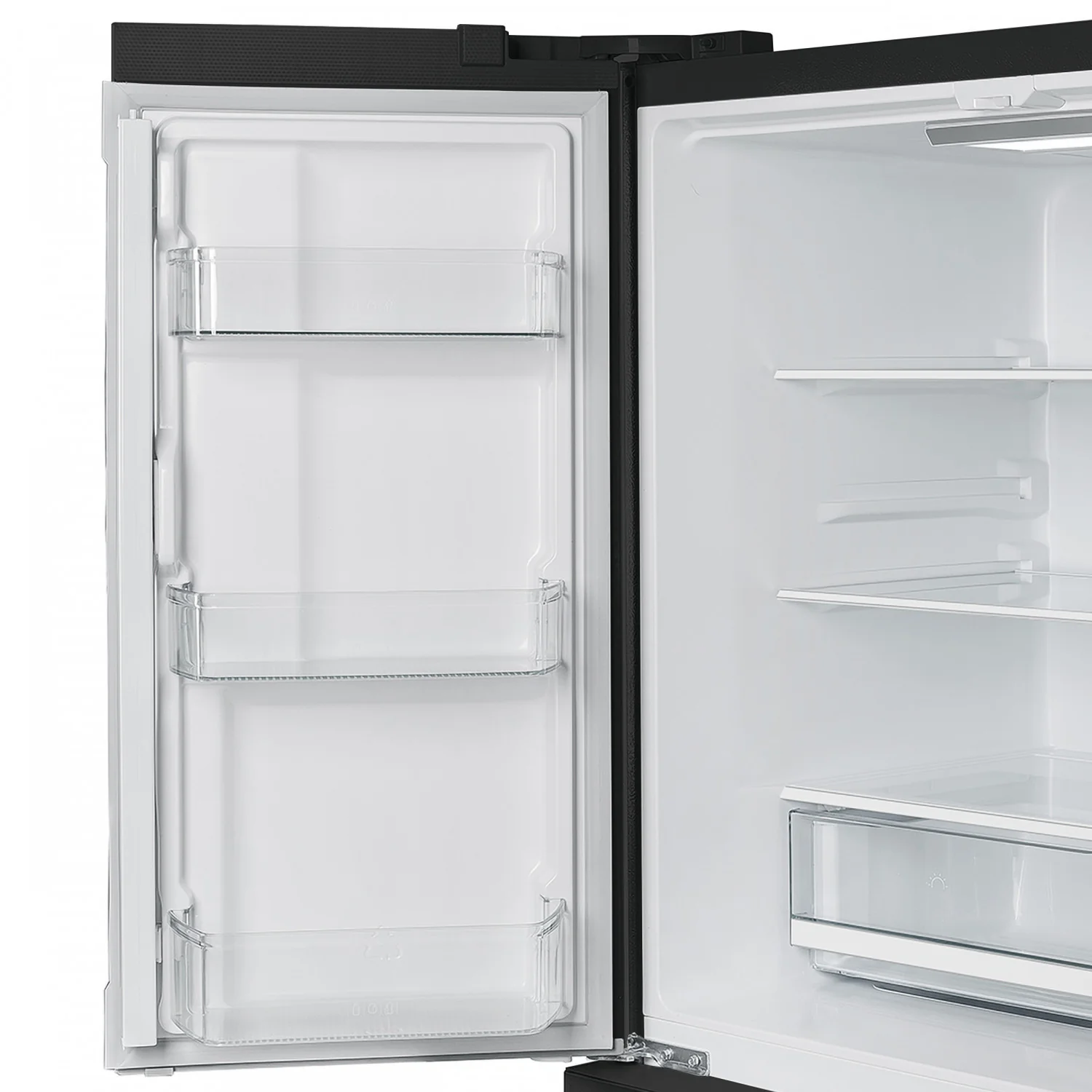 Forno Moena 36" 19.2 Cu.Ft. Black Counter-Depth French Door Refrigerator with Ice Maker - FFRBI1820-36BLK - Image 11