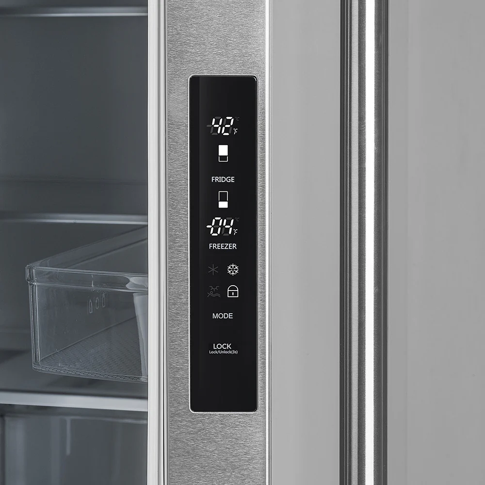 Forno Moena 40" 19.2 Cu.Ft. Stainless Steel Built-In French Door Refrigerator with Ice Maker - FFRBI1820-40SG - Image 7