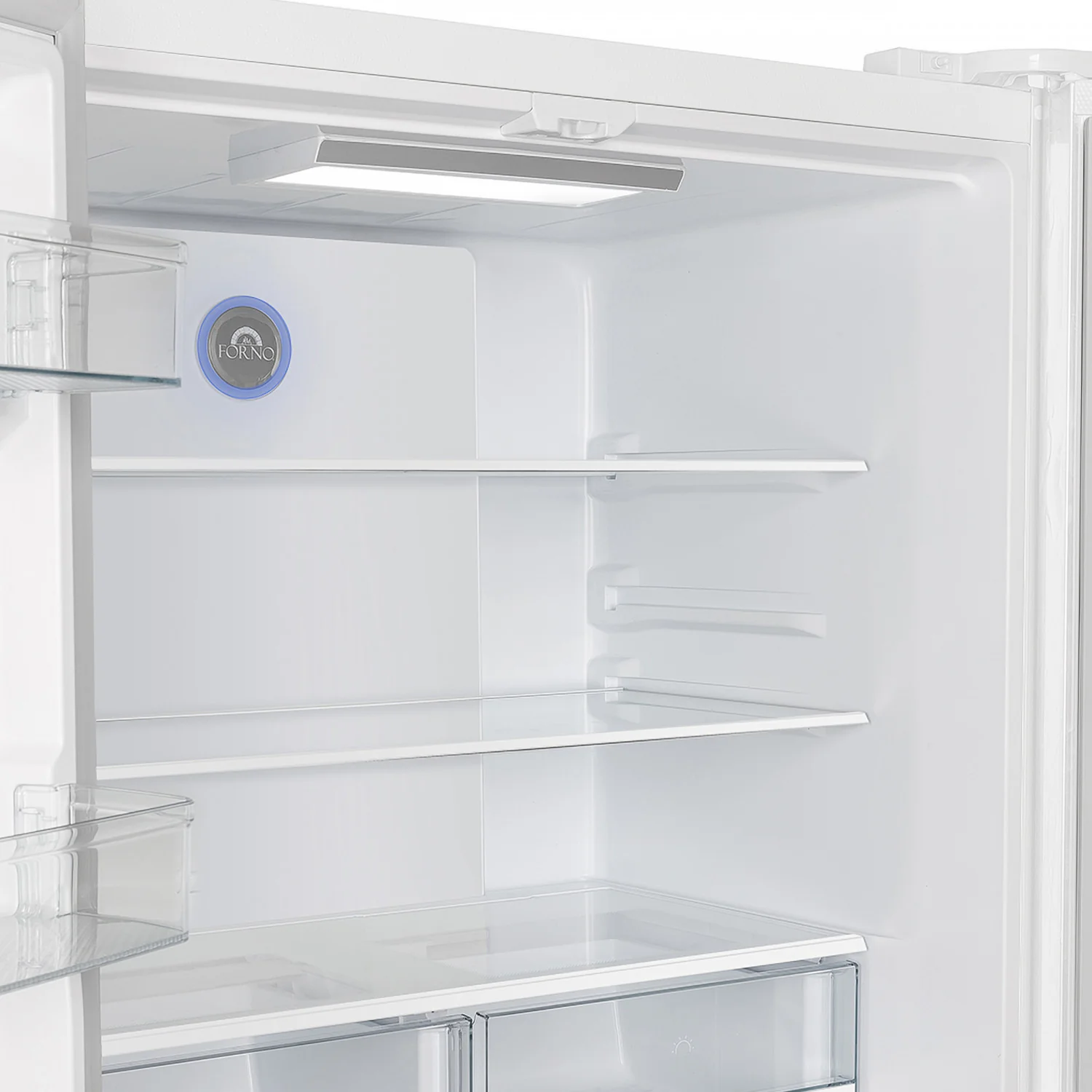Forno Moena 36" 19.2 Cu.Ft. White Counter-Depth French Door Refrigerator with Ice Maker - FFRBI1820-36WHT - Image 8