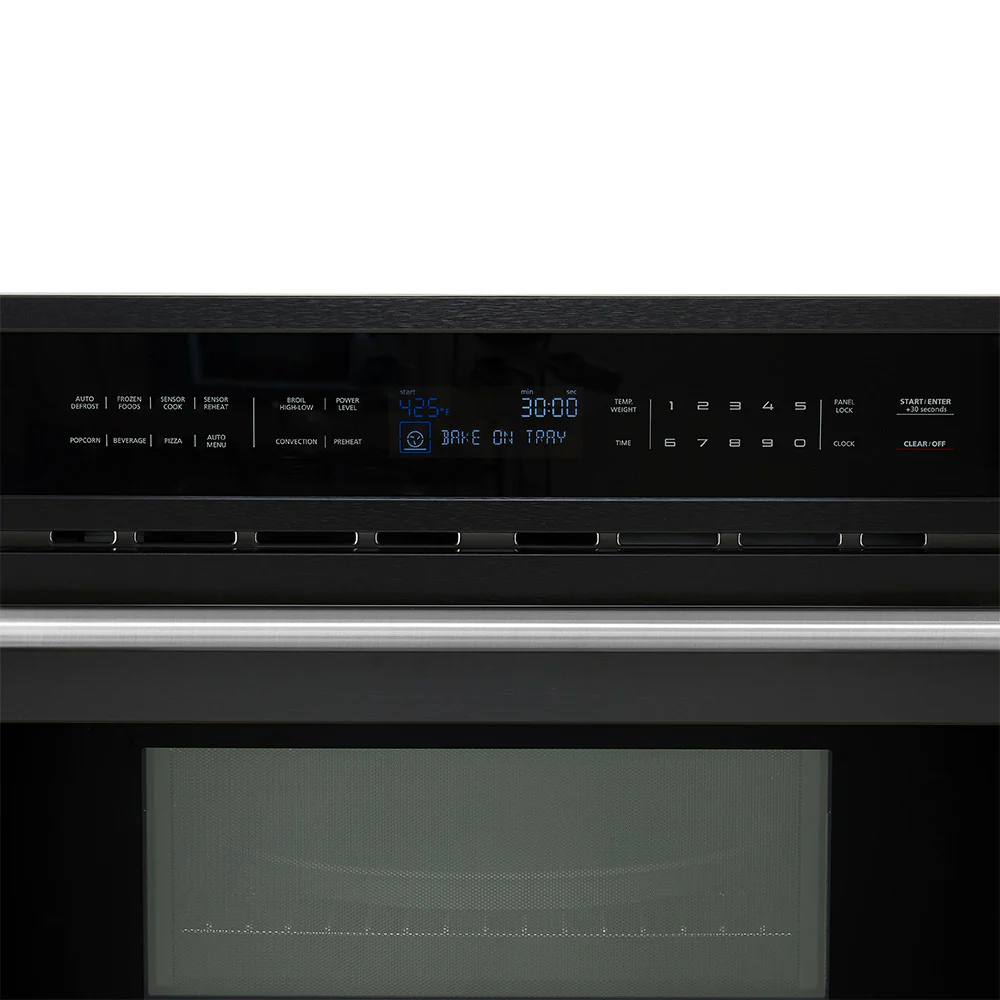 Forno Oliena Black 30" Built-In Microwave Convection Oven (1.6 Cu. Ft.) - FMWDR3093-30BLK - Image 11