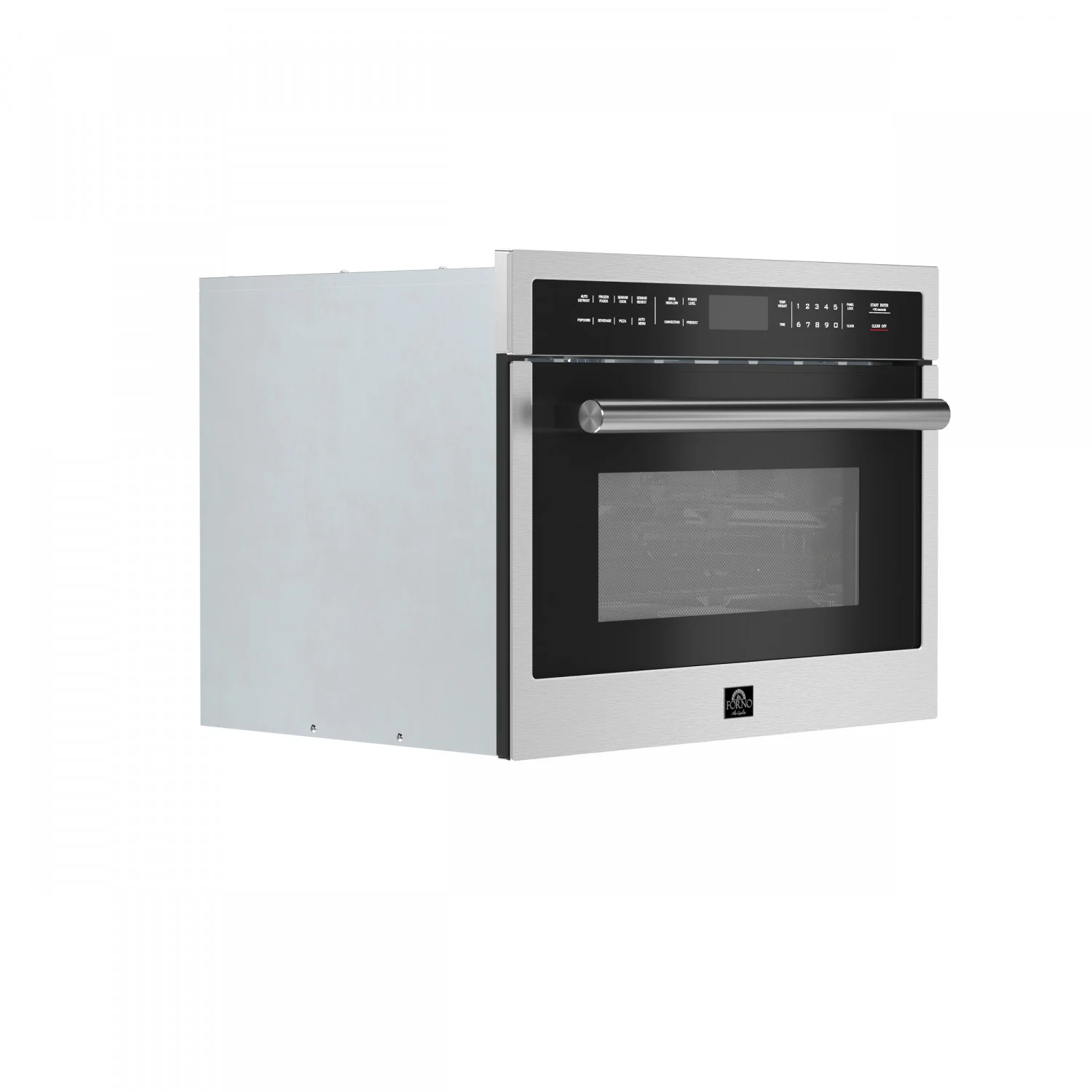 Forno Oliena Stainless Steel 24" Built-In Microwave Convection Oven (1.6 Cu. Ft.) - FMWDR3093-24 - Image 2