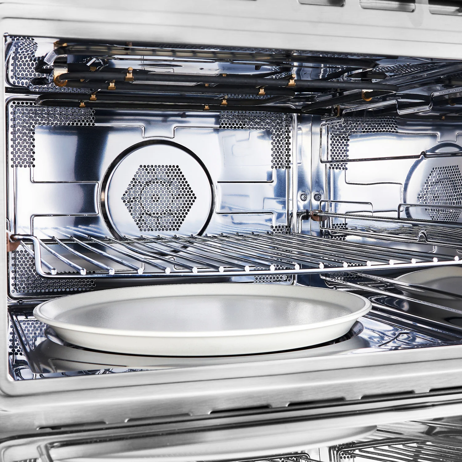Forno Oliena White 24" Built-In Microwave Convection Oven (1.6 Cu. Ft.) - FMWDR3093-24WHT - Image 5