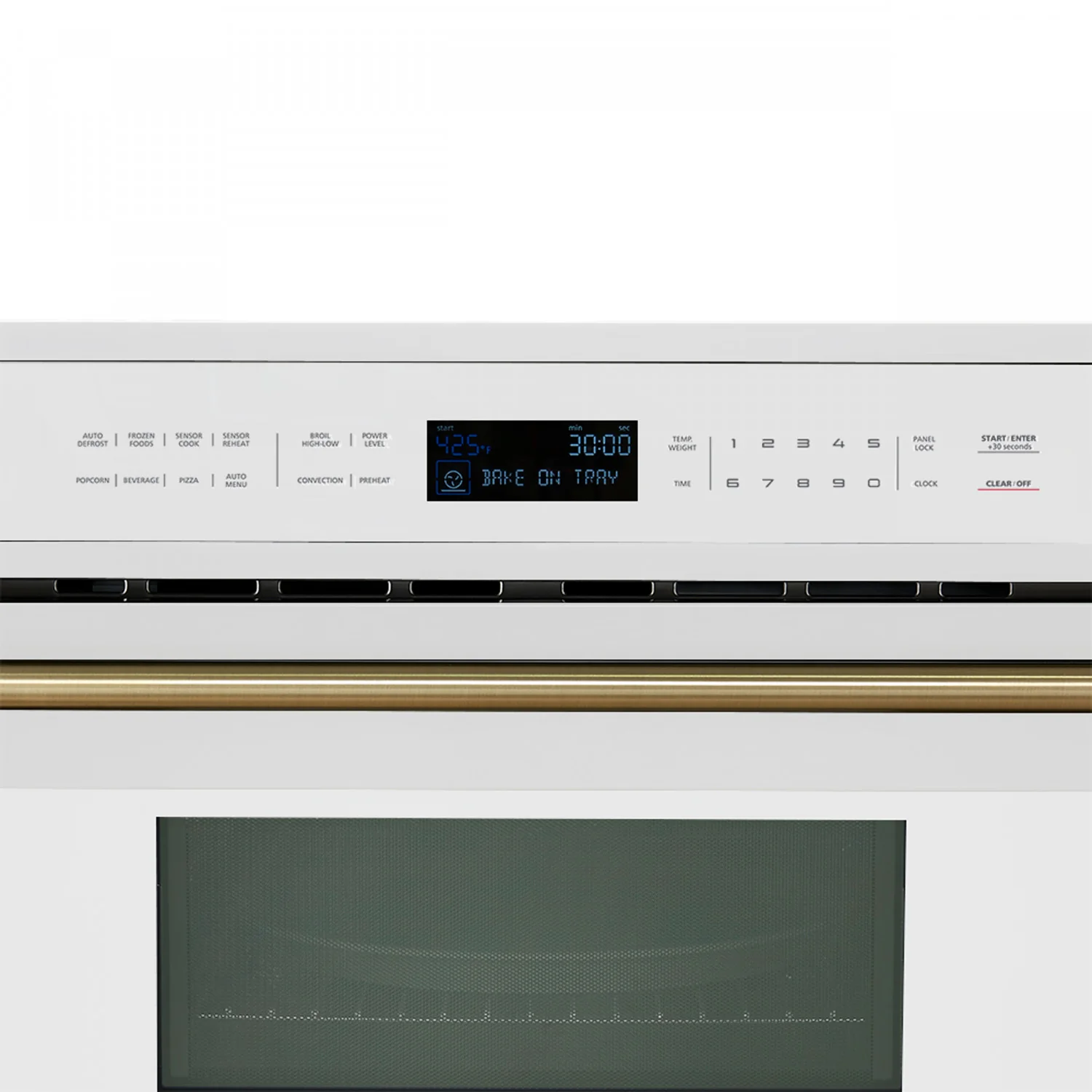 Forno Oliena White 30" Built-In Microwave Convection Oven (1.6 Cu. Ft.) - FMWDR3093-30WHT - Image 2