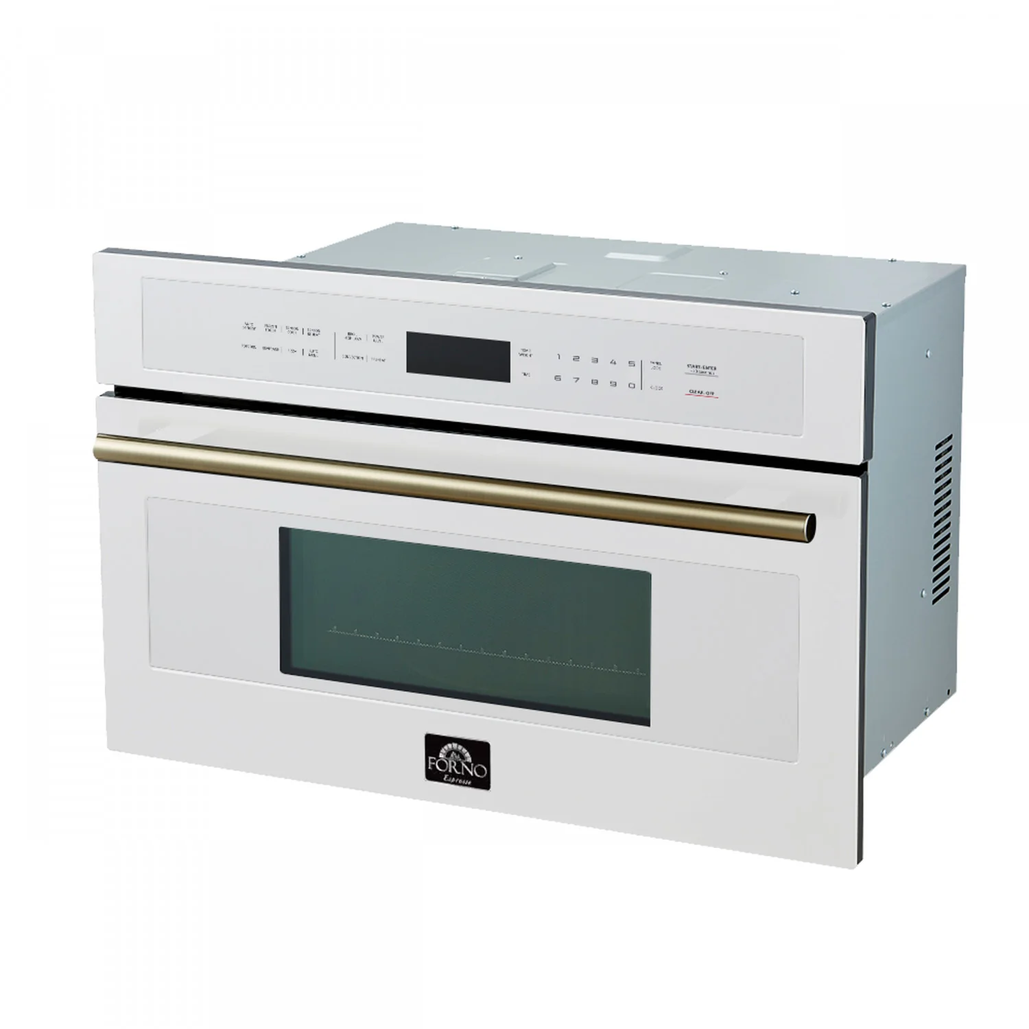 Forno Oliena White 30" Built-In Microwave Convection Oven (1.6 Cu. Ft.) - FMWDR3093-30WHT - Image 4