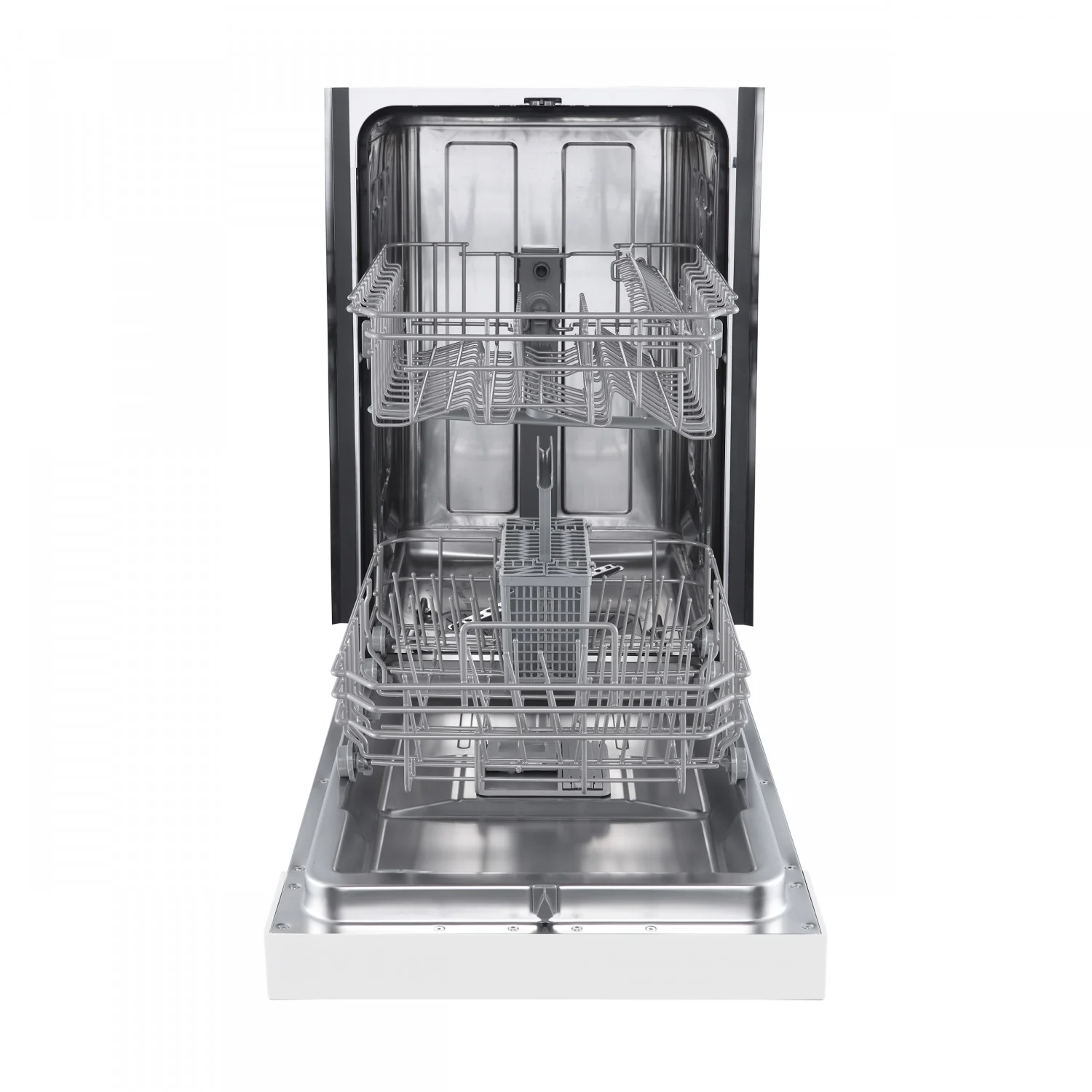 Forno Polo 18" White Built-in Front Control Dishwasher (52 dBa) - FDWBI8041-18WHT - Image 3
