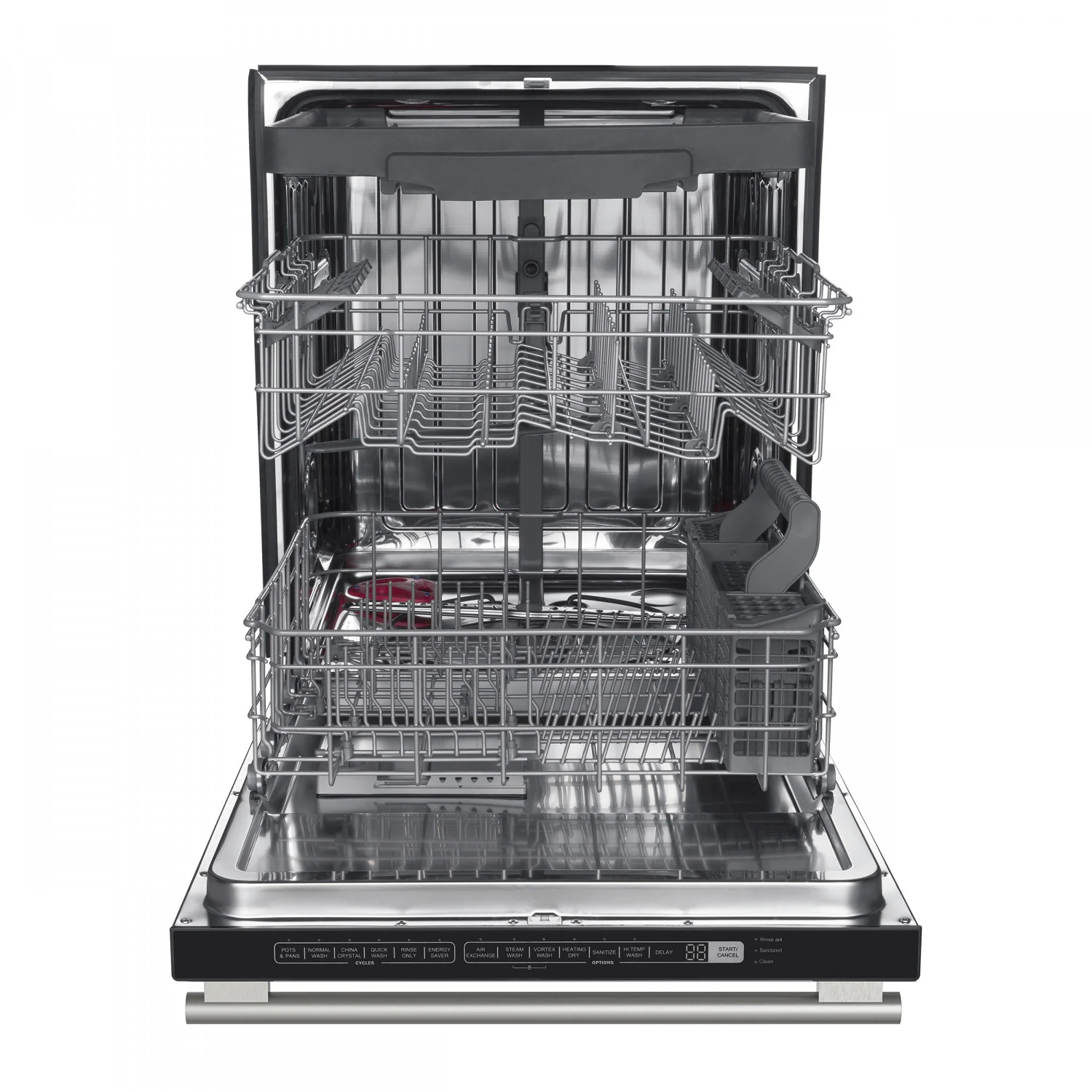 Forno Pozzo White Built-in Top Control Dishwasher (49 dBa) - FDWBI8067-24WHT - Image 6