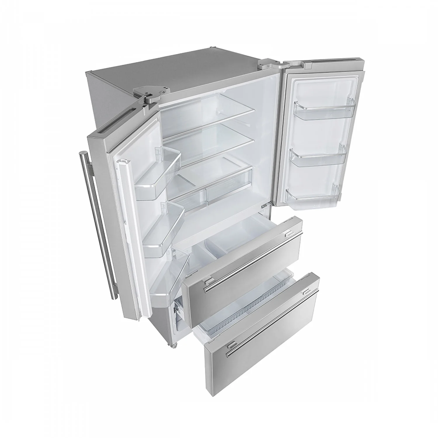Forno Premium Stainless Steel Kitchen Package with 36" Dual Fuel Range, French Door Refrigerator and Dishwasher - FBDL-004-02CAUS - Image 7