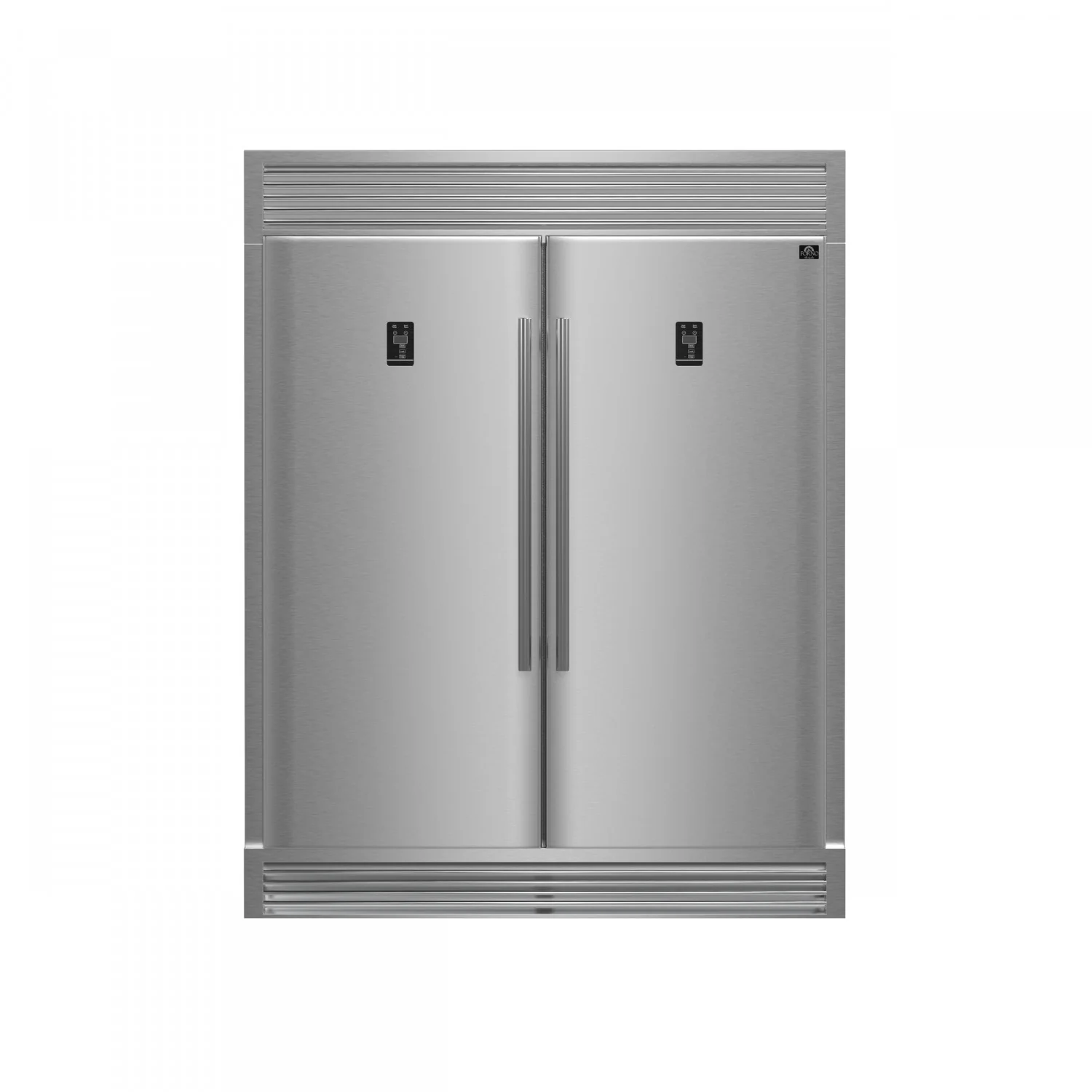Forno Premium Stainless Steel Kitchen Package with 48" Range and 56" Convertible Refrigerator/Freezer - FBDL-019-04CAUS - Image 2