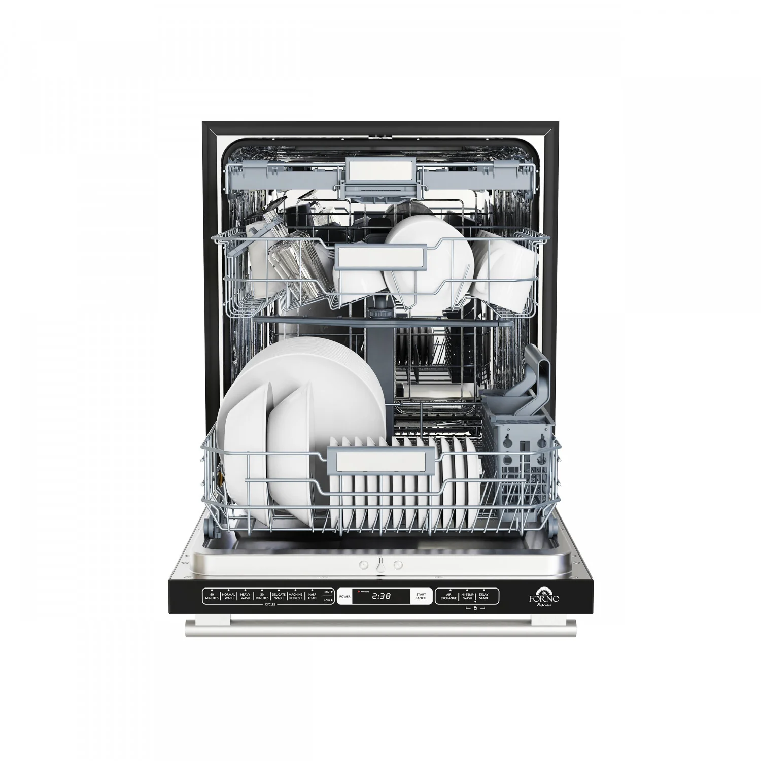 Forno Premium Stainless Steel Kitchen Package with Gas Range, Bottom Freezer Refrigerator and Dishwasher - FBDL-012-01CAUS - Image 3