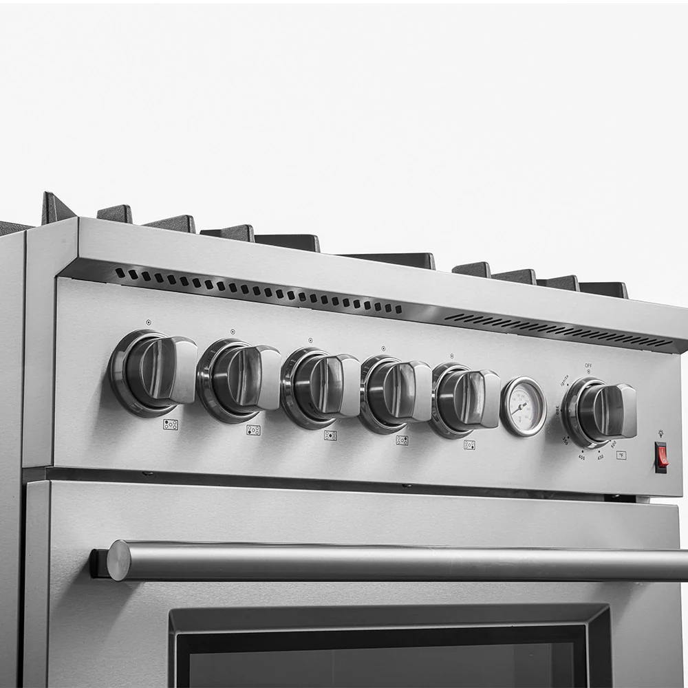Forno Premium Stainless Steel Kitchen Package with Gas Range, Bottom Freezer Refrigerator and Dishwasher - FBDL-012-01CAUS - Image 6