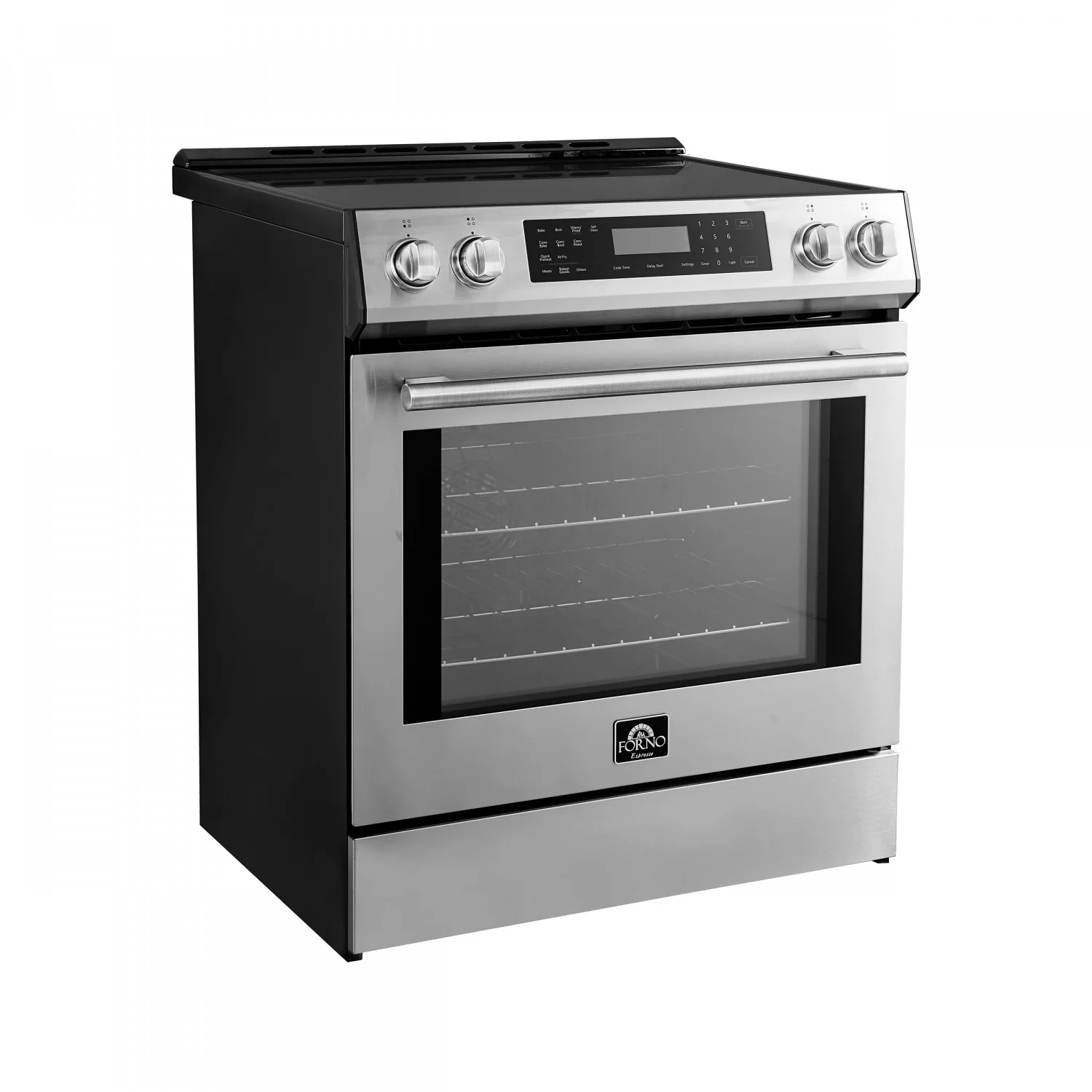 Forno Premium Stainless Steel Kitchen Package with Induction Range and Bottom Freezer Refrigerator - FBDL-008-01CAUS - Image 6