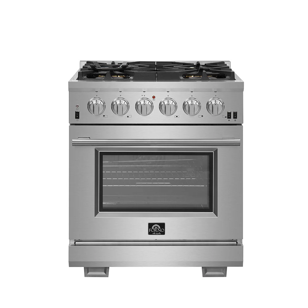 Forno Premium Stainless Steel Kitchen Package with Range and and French Door Refrigerator - FBDL-019-01CAUS - Image 2