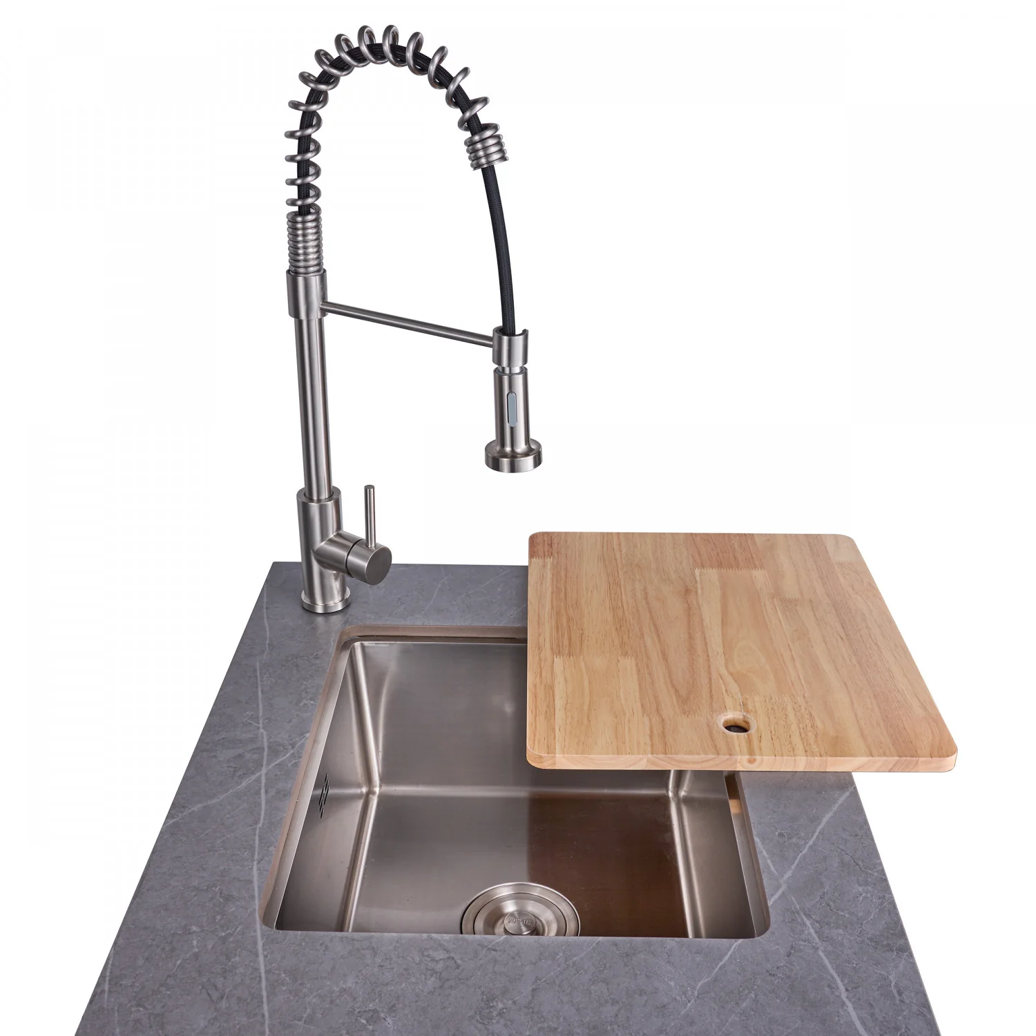 Forno Rimini Gray Countertop Outdoor Kitchen with 30" 62,600 BTU BBQ and Beverage Centre - FODKT2544BLK - Image 17