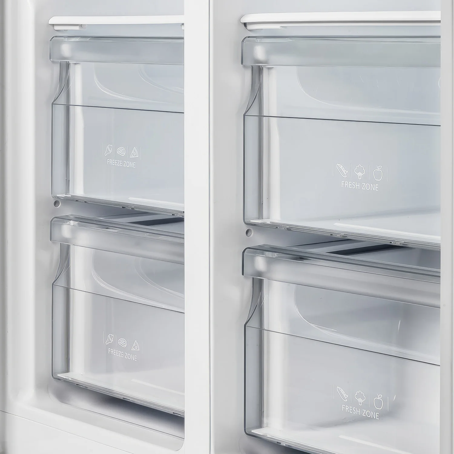 Forno Salerno 33" 15.6 Cu.Ft. Stainless Steel Freestanding Side-by-Side Refrigerator - FFRBI1805-33SB - Image 12