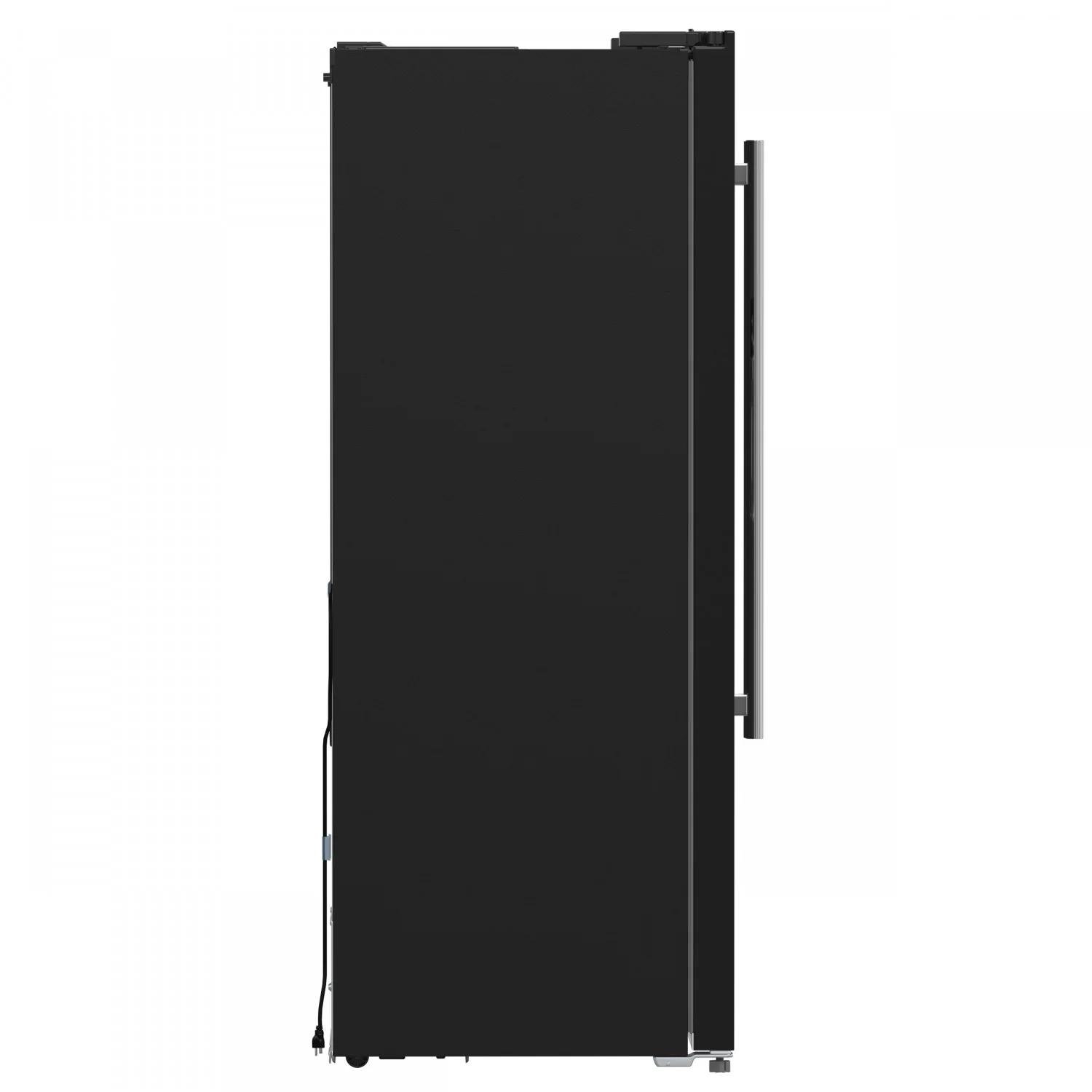 Forno Salerno 36" 20 Cu.Ft. Black Side-by-side Refrigerator with Ice & Water Dispenser - FFRBI1844-36BLK - Image 6