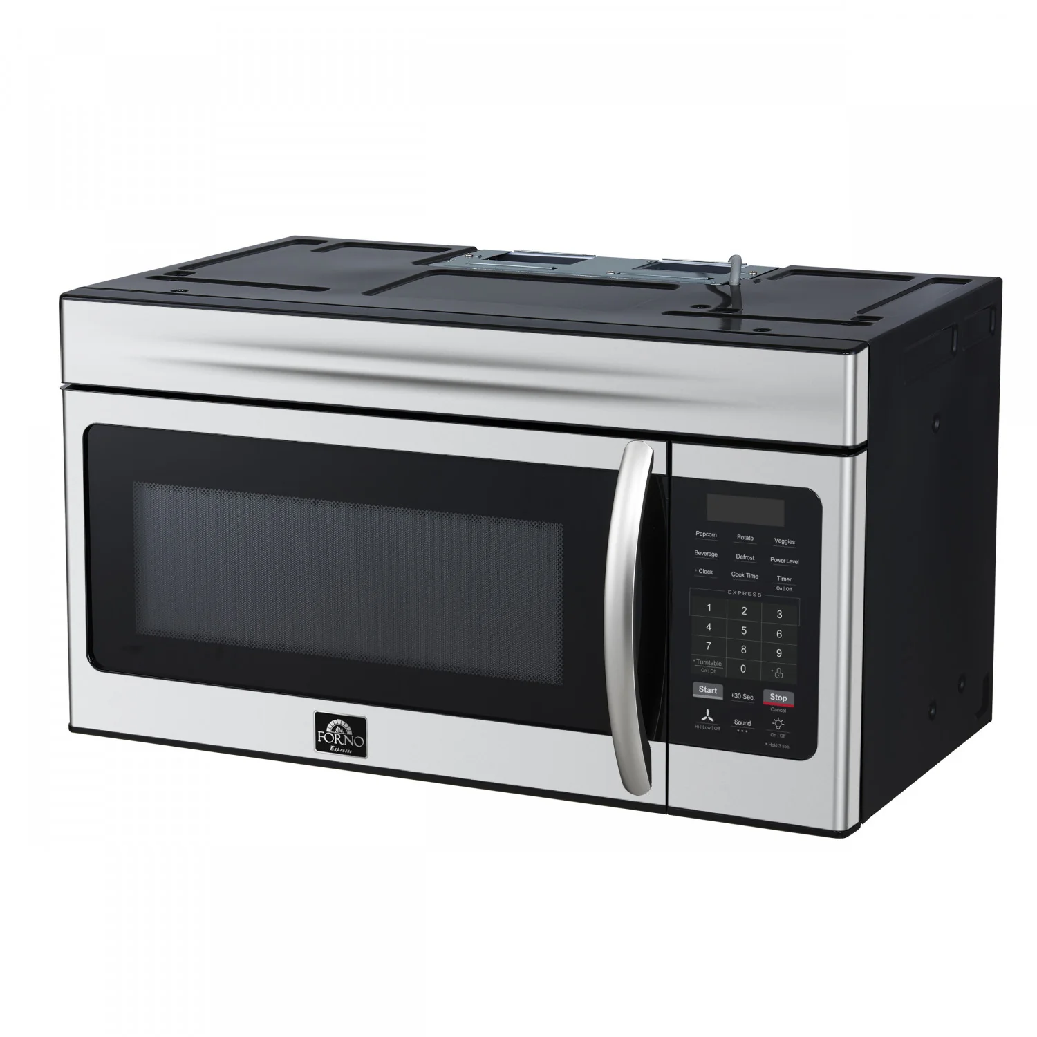 Forno Scalo Stainless Steel 300 CFM Over-the-Range Microwave (1.6 Cu. Ft.) - FOTR3007-30 - Image 5