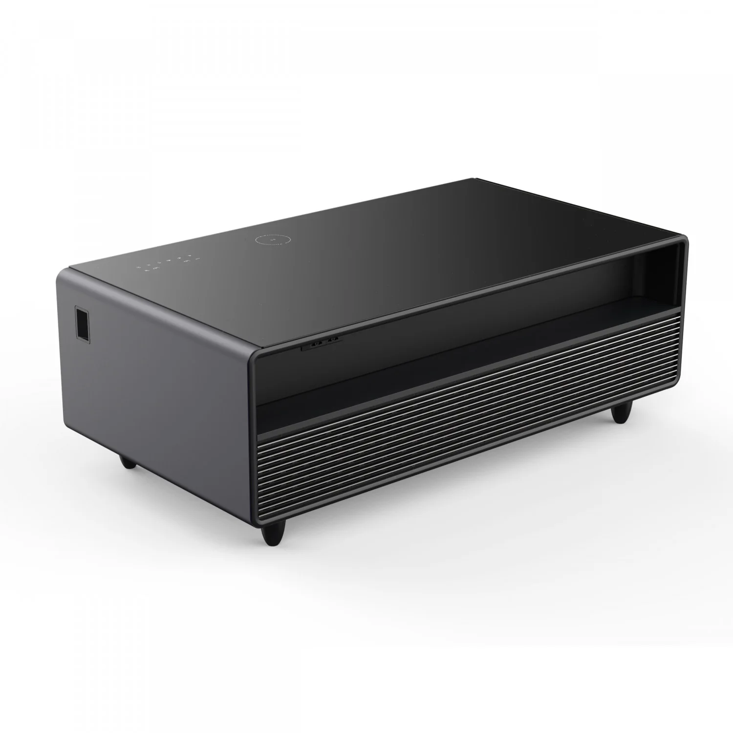 Forno Tavolo Smart Coffee Table With Dual Refrigerator Drawers - Black - FCTFR7006-51BLK - Image 13