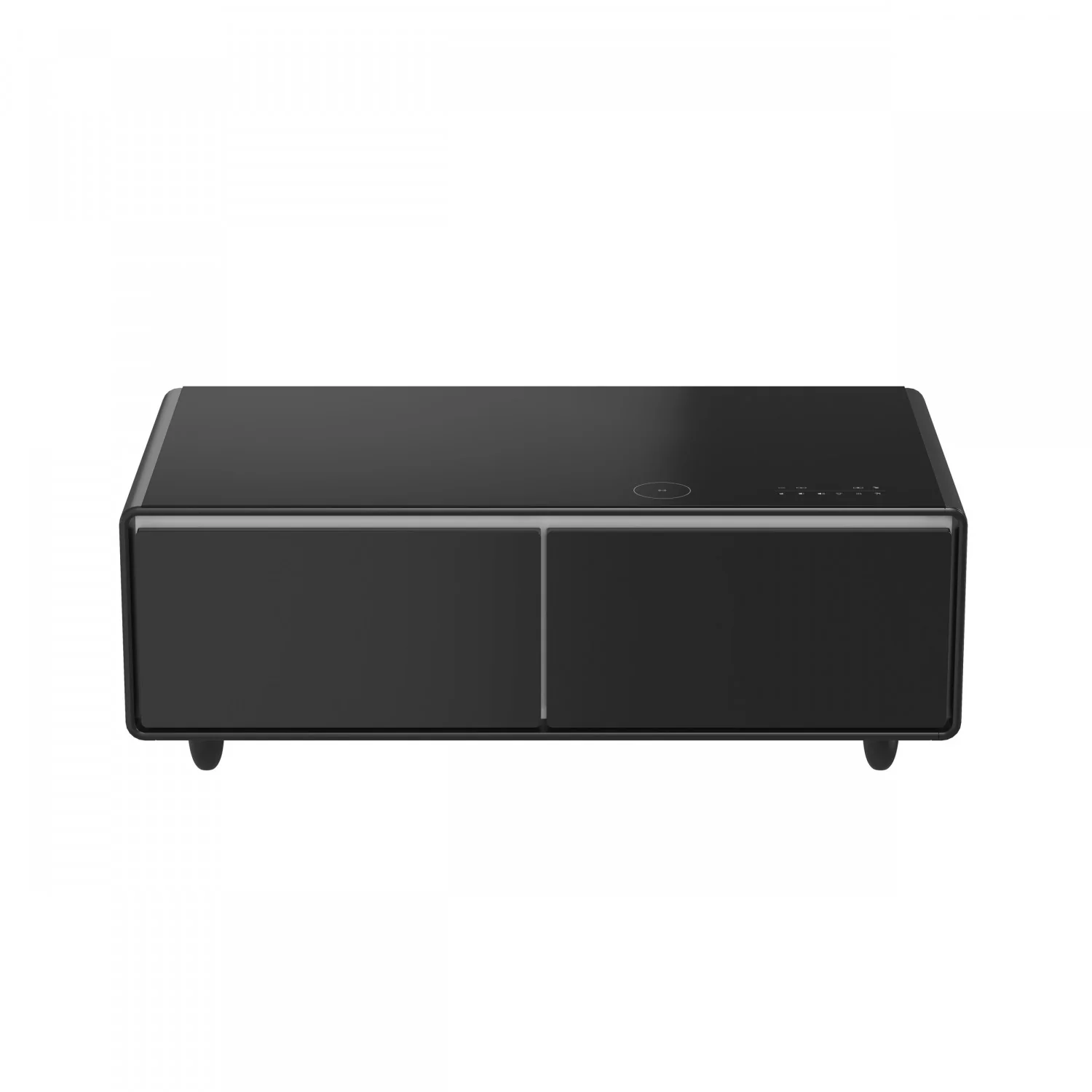 Forno Tavolo Smart Coffee Table With Dual Refrigerator Drawers - Black - FCTFR7006-51BLK - Image 3