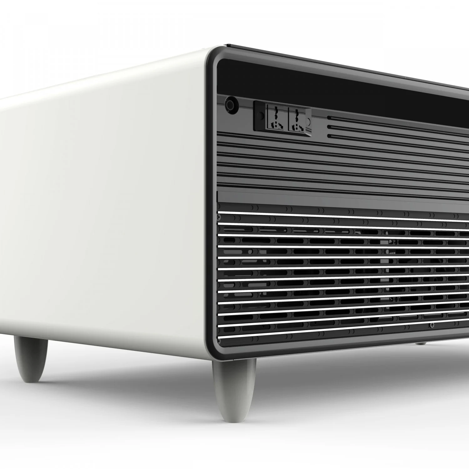Forno Tavolo Smart Coffee Table With Dual Refrigerator Drawers - White - FCTFR7006-51WHT - Image 6