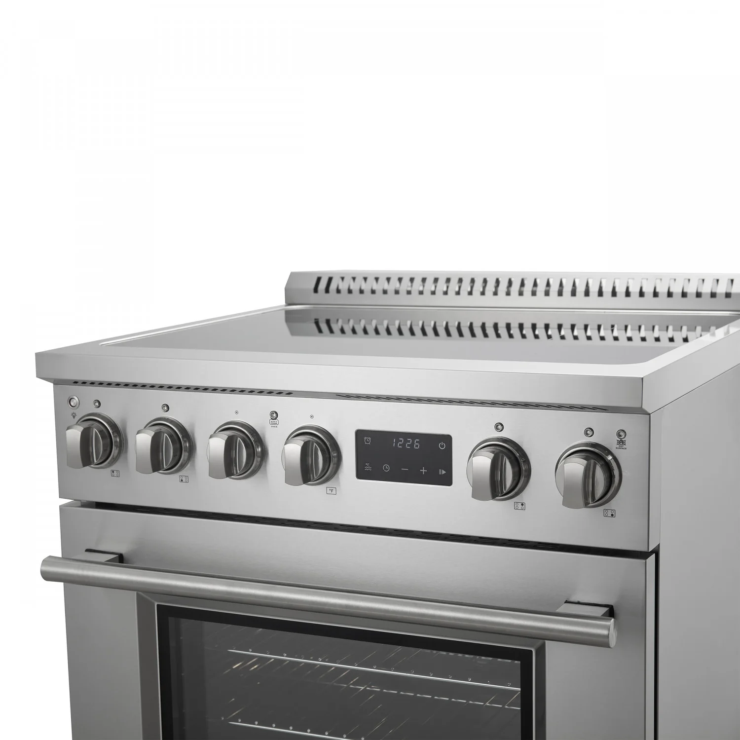 Forno Torino Stainless Steel 30" True Convection Induction Range with Air Fry and Air Sous Vide (4.32 Cu. Ft.) - FFSIN0936-30 - Image 10