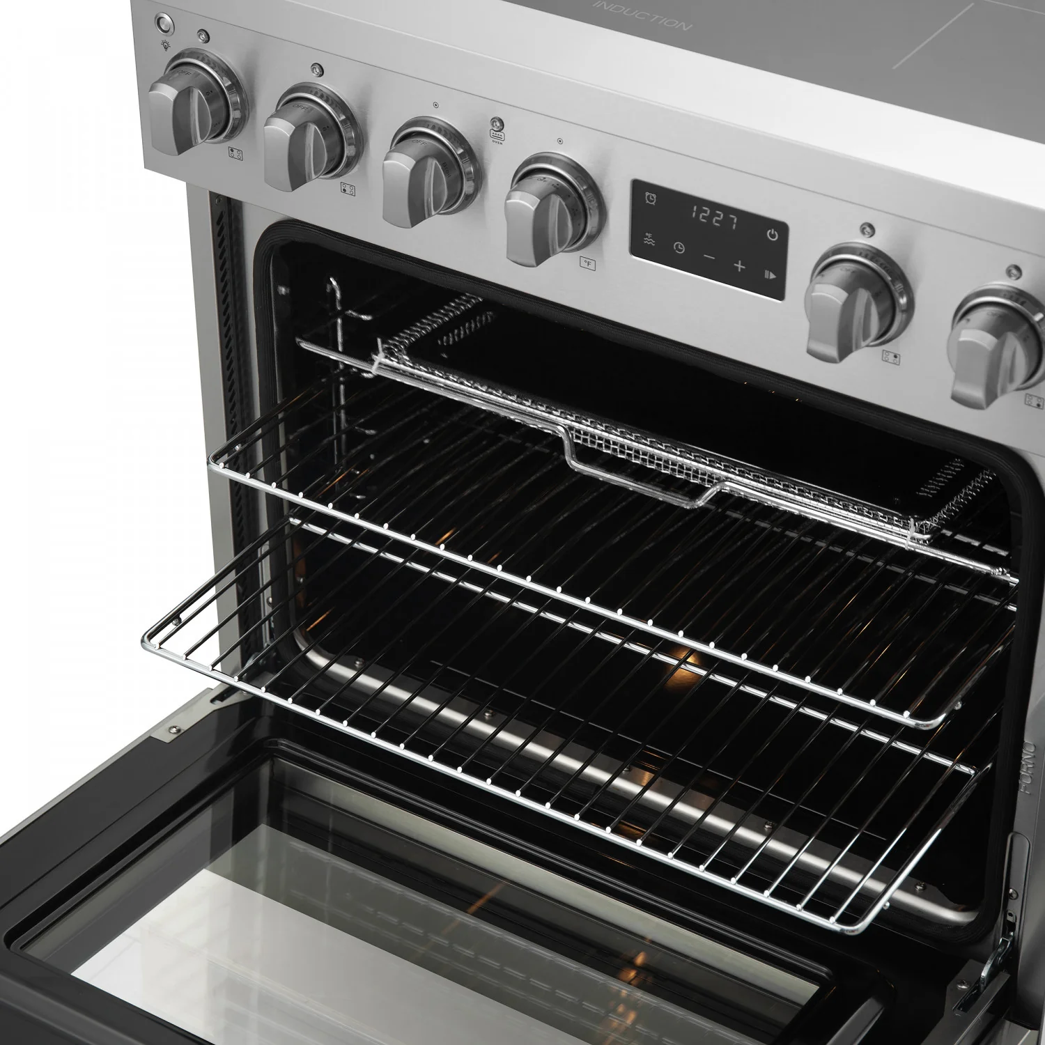 Forno Torino Stainless Steel 30" True Convection Induction Range with Air Fry and Air Sous Vide (4.32 Cu. Ft.) - FFSIN0936-30 - Image 13