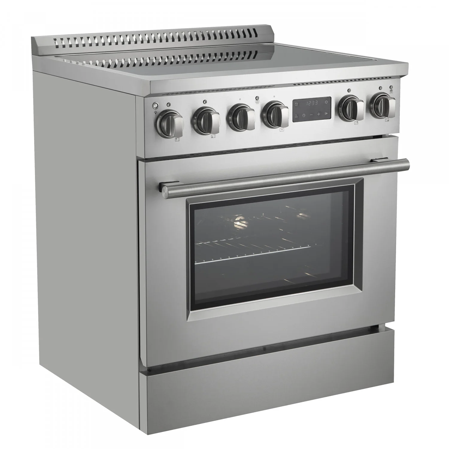 Forno Torino Stainless Steel 30" True Convection Induction Range with Air Fry and Air Sous Vide (4.32 Cu. Ft.) - FFSIN0936-30 - Image 2