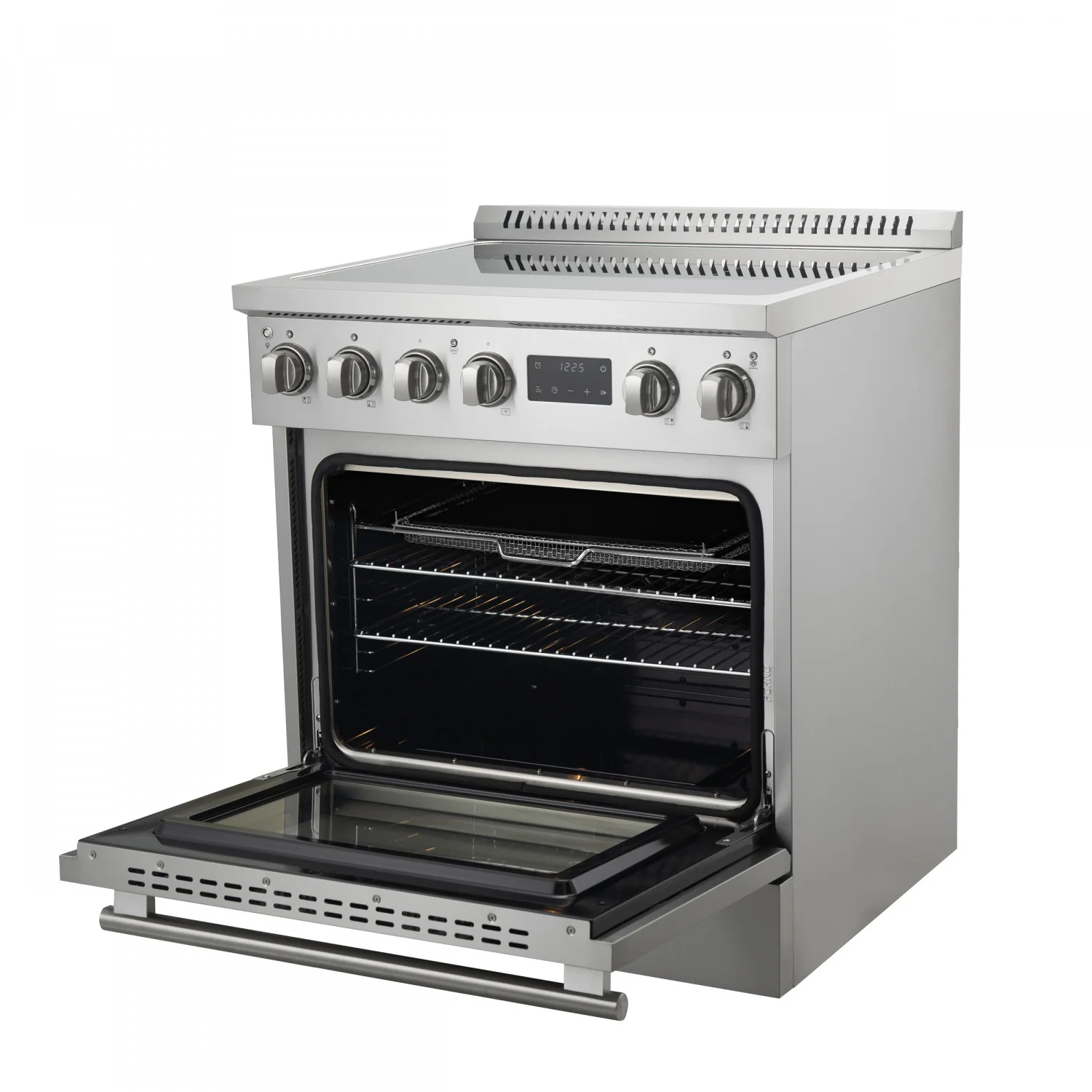 Forno Torino Stainless Steel 30" True Convection Induction Range with Air Fry and Air Sous Vide (4.32 Cu. Ft.) - FFSIN0936-30 - Image 6