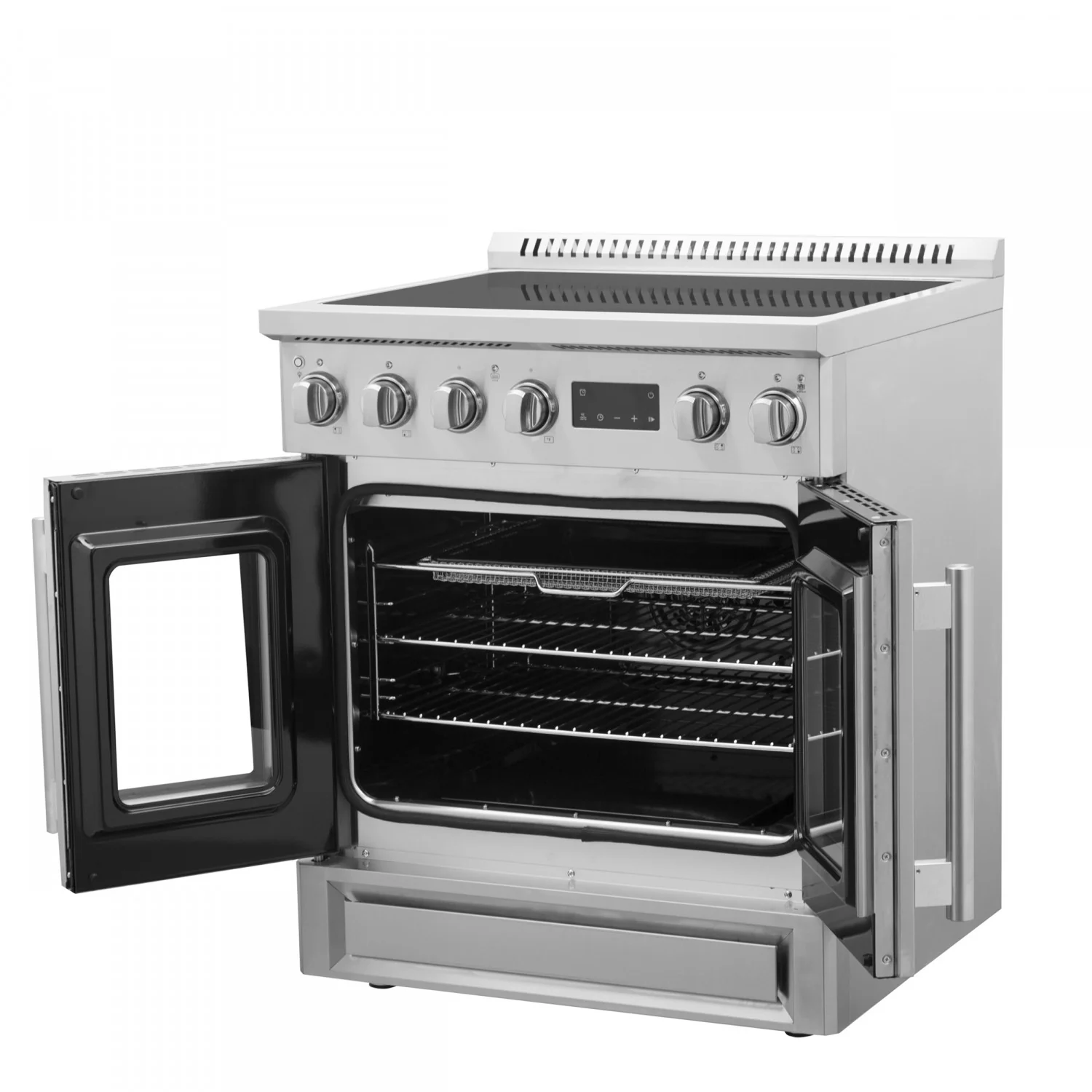 Forno Torino Stainless Steel 30" True Convection Induction Range with Air Fry and Air Sous Vide (4.32 Cu. Ft.) - FFSIN0950-30 - Image 11