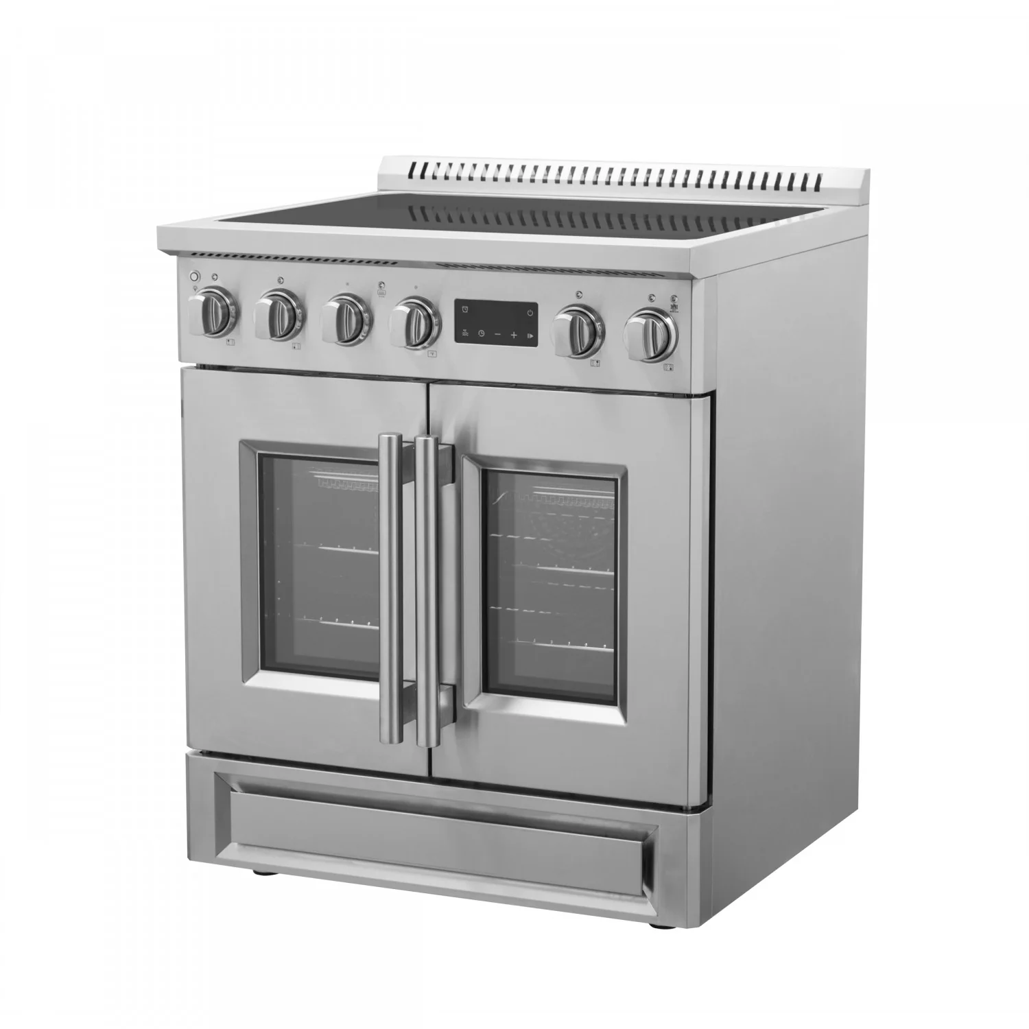 Forno Torino Stainless Steel 30" True Convection Induction Range with Air Fry and Air Sous Vide (4.32 Cu. Ft.) - FFSIN0950-30 - Image 3