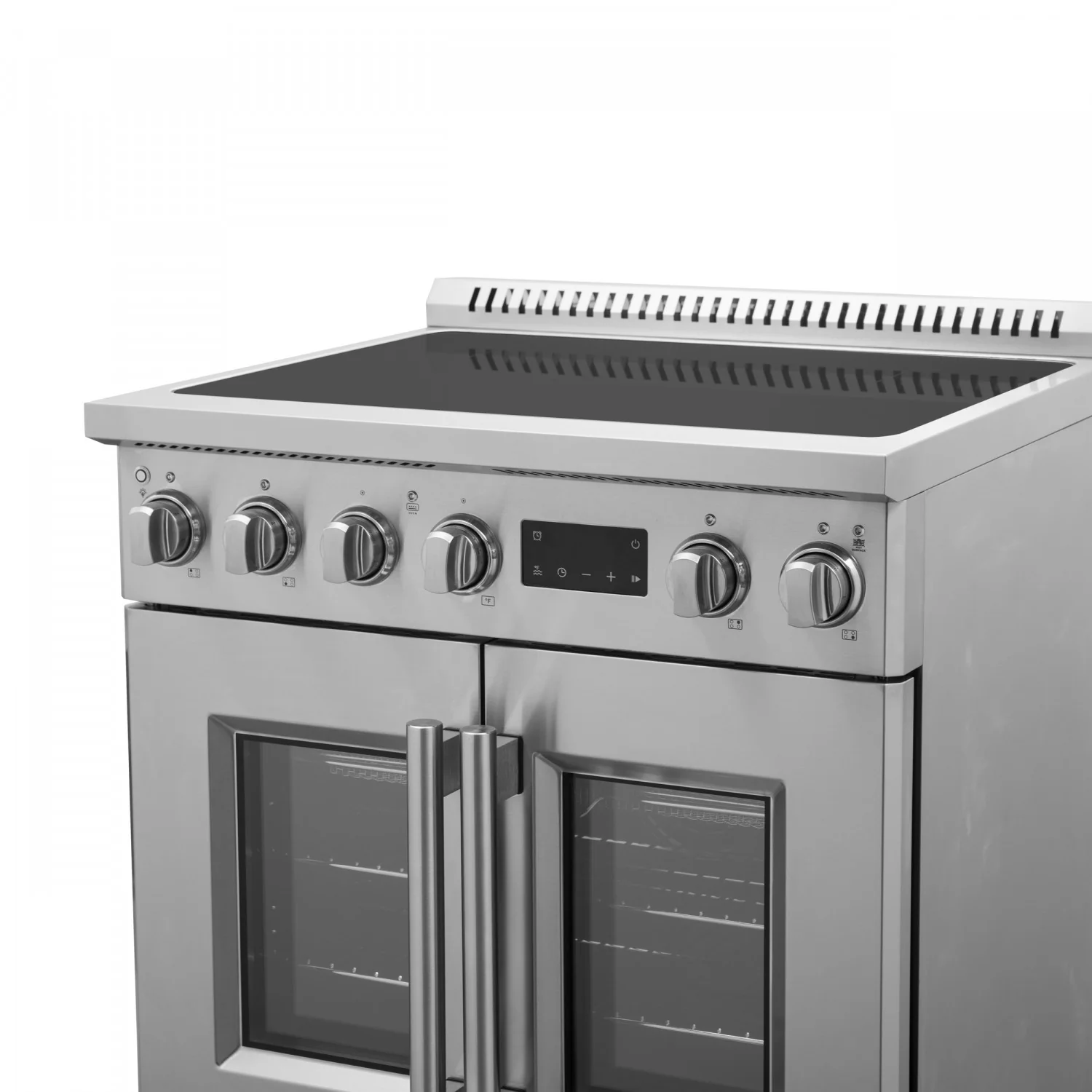 Forno Torino Stainless Steel 30" True Convection Induction Range with Air Fry and Air Sous Vide (4.32 Cu. Ft.) - FFSIN0950-30 - Image 4