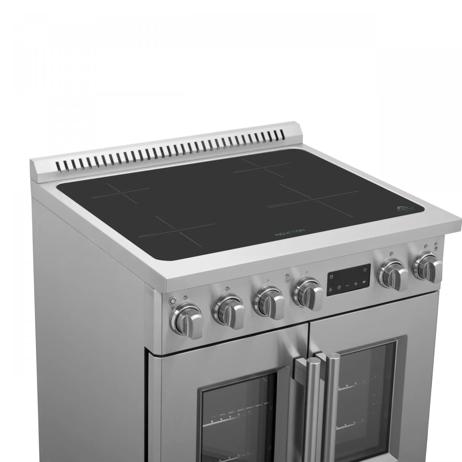 Forno Torino Stainless Steel 30" True Convection Induction Range with Air Fry and Air Sous Vide (4.32 Cu. Ft.) - FFSIN0950-30 - Image 6