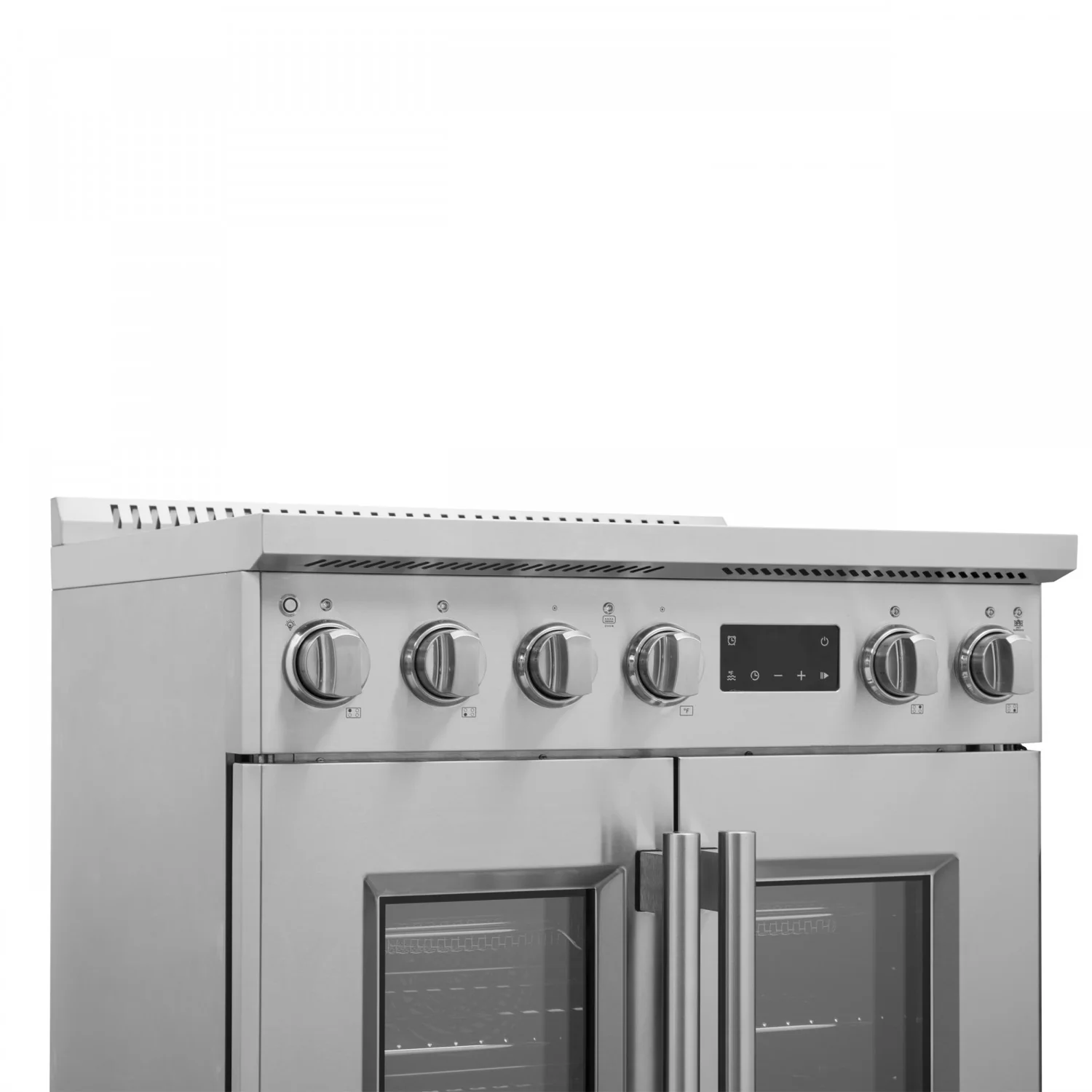 Forno Torino Stainless Steel 30" True Convection Induction Range with Air Fry and Air Sous Vide (4.32 Cu. Ft.) - FFSIN0950-30 - Image 8